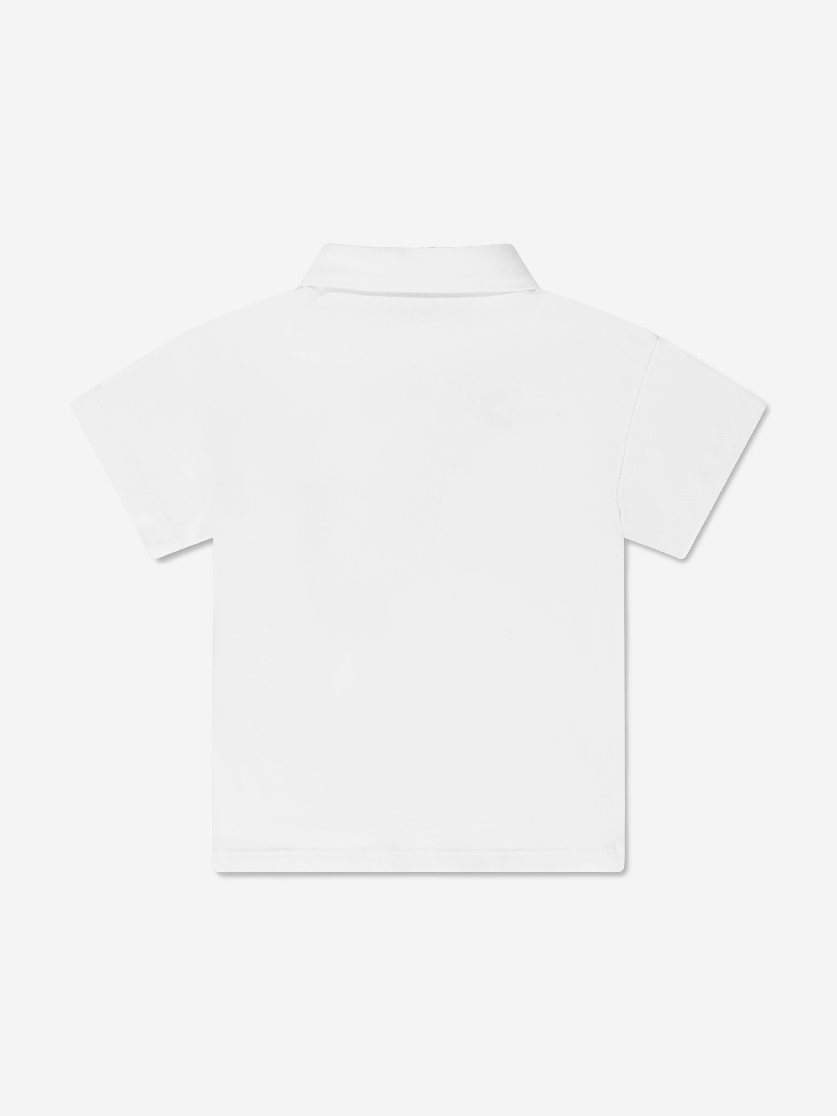 Fendi Baby Boys FF Logo Polo Shirt in White Clearance Get Authentic