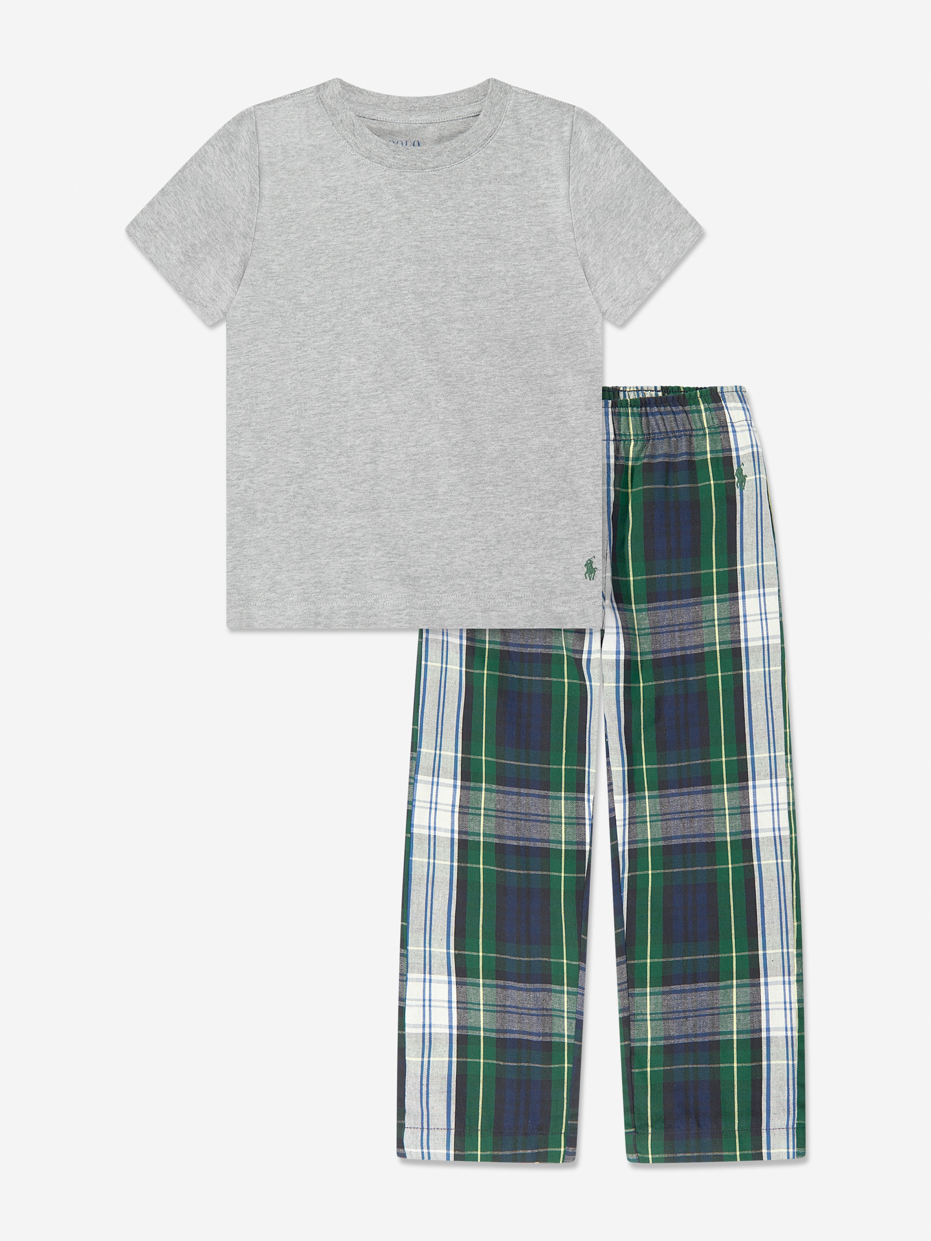 Ralph Lauren Boys Pyjama Set in Grey Discount 2025 New