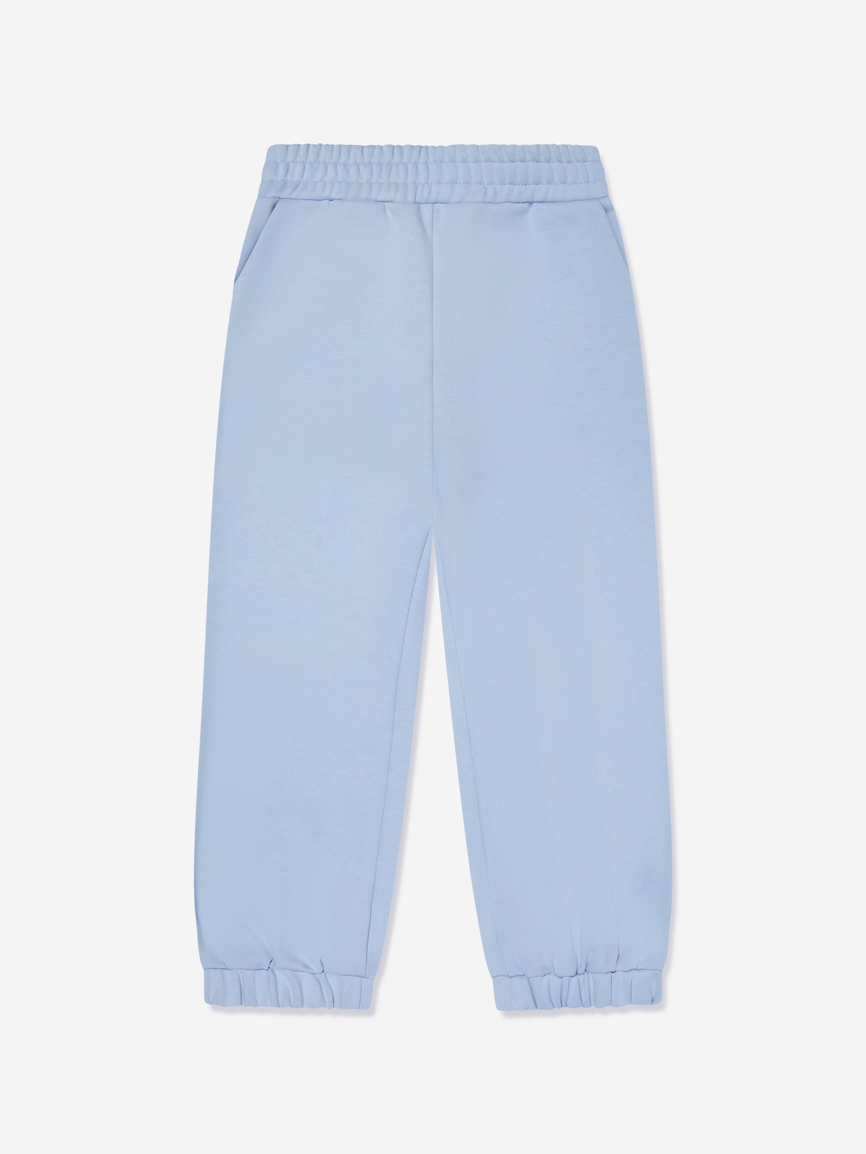 Fendi Kids Logo Joggers in Blue Free Shipping Low Shipping