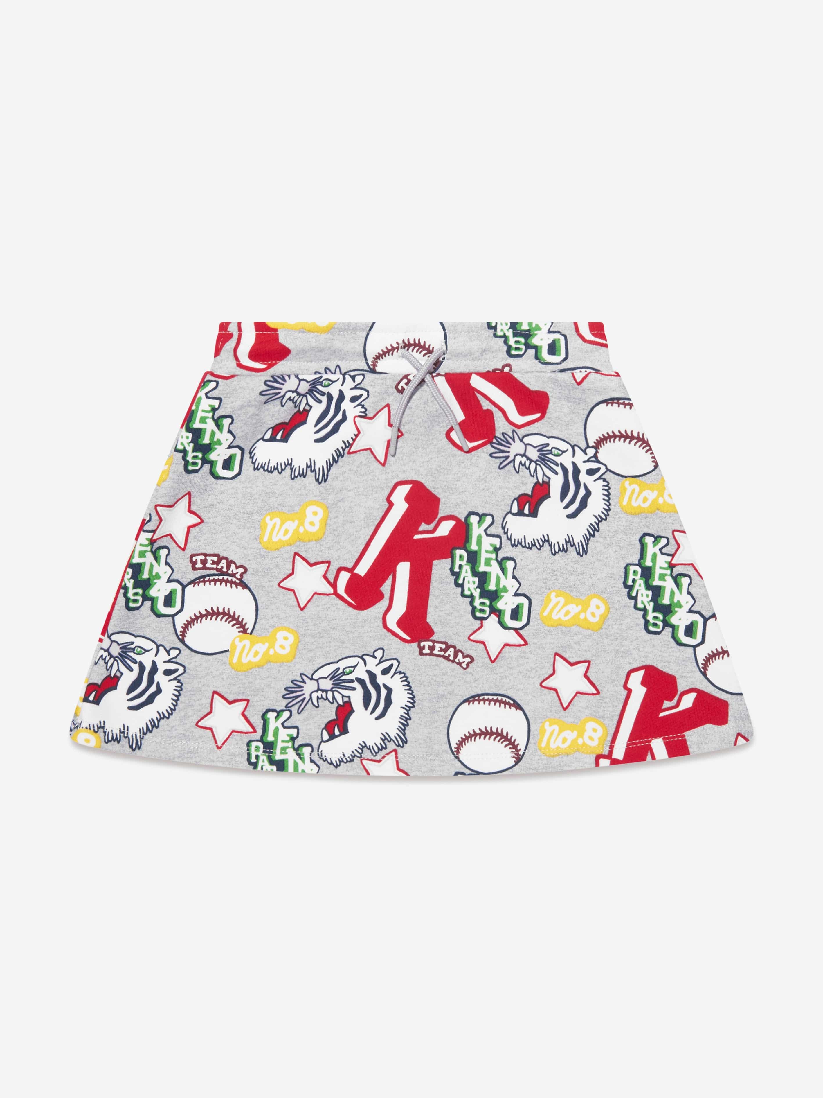 KENZO Girls Kenzo Club Skirt in Grey Sale Footlocker
