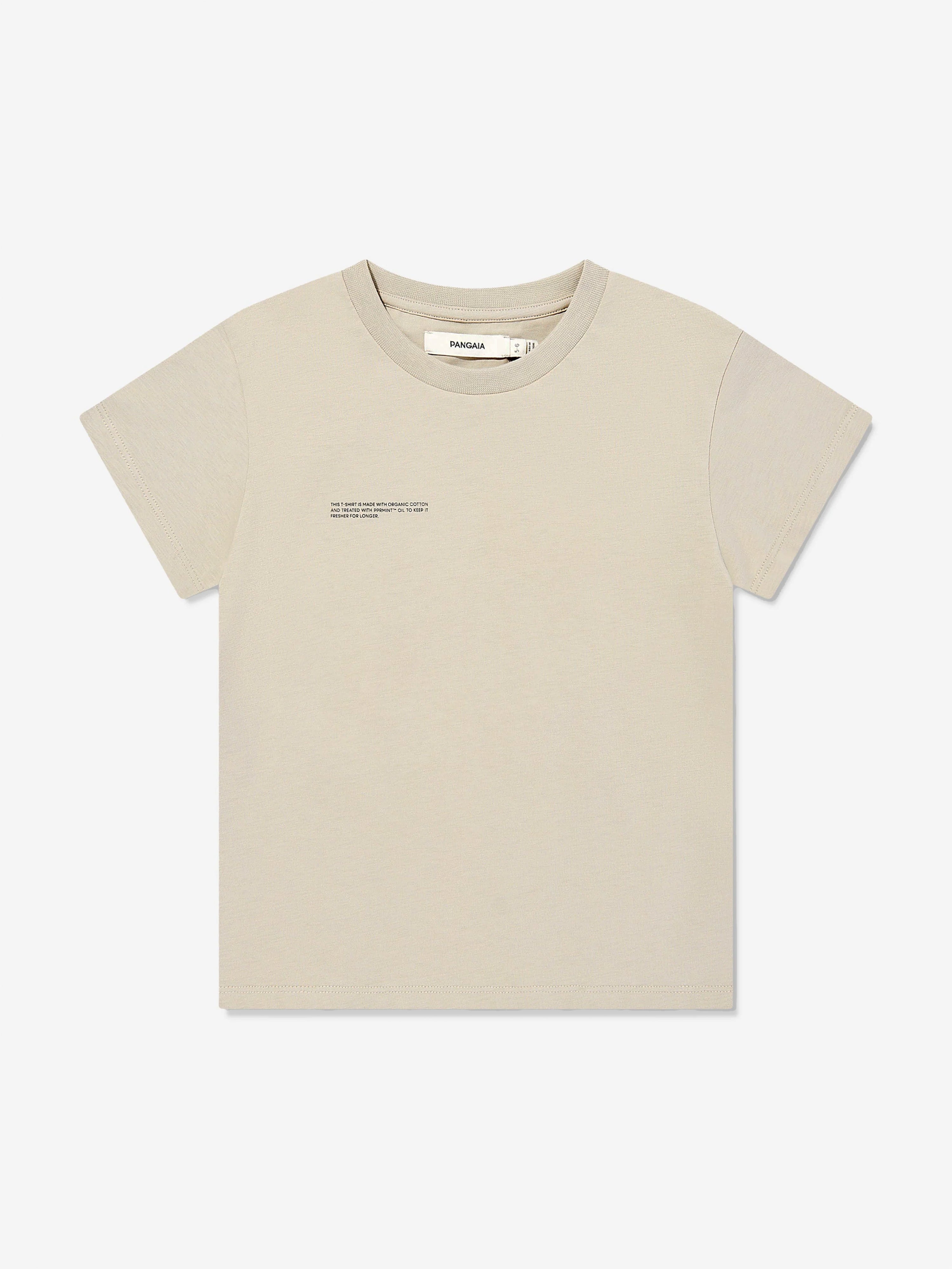 PANGAIA Kids 365 Midweight T-Shirt in Beige Shop Offer Cheap Pice