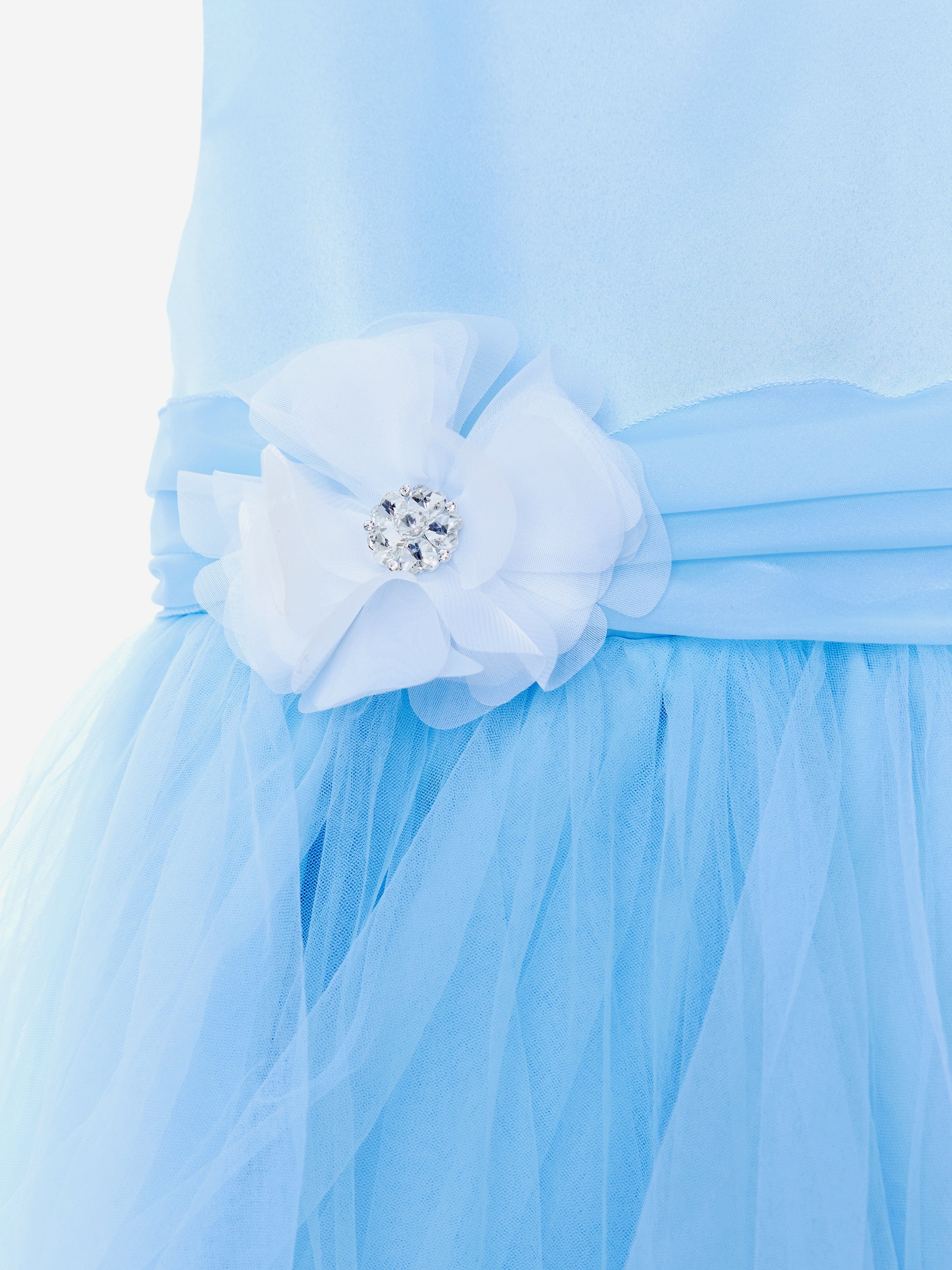 Girls Fairy Frost Dress in Blue Sale Browse