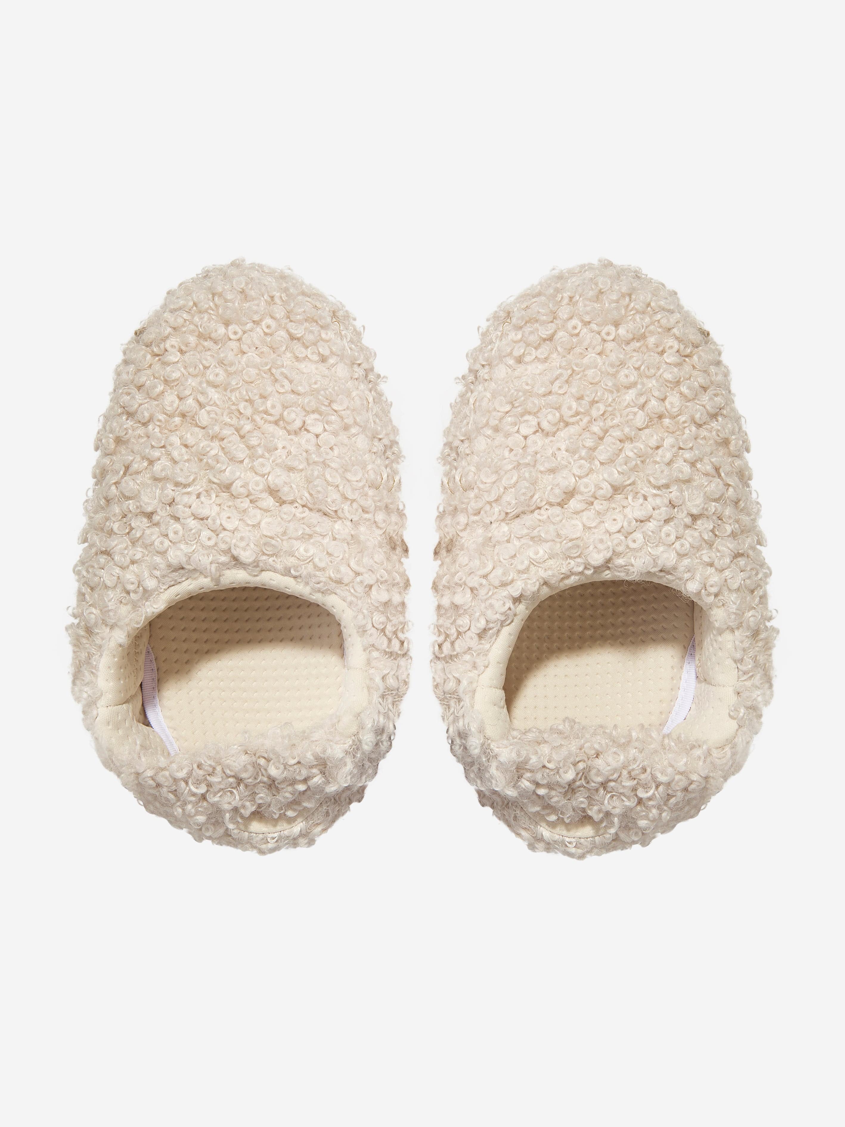Moon Boot Kids Faux Curly Sandals in Ivory Huge Surprise Cheap Pice