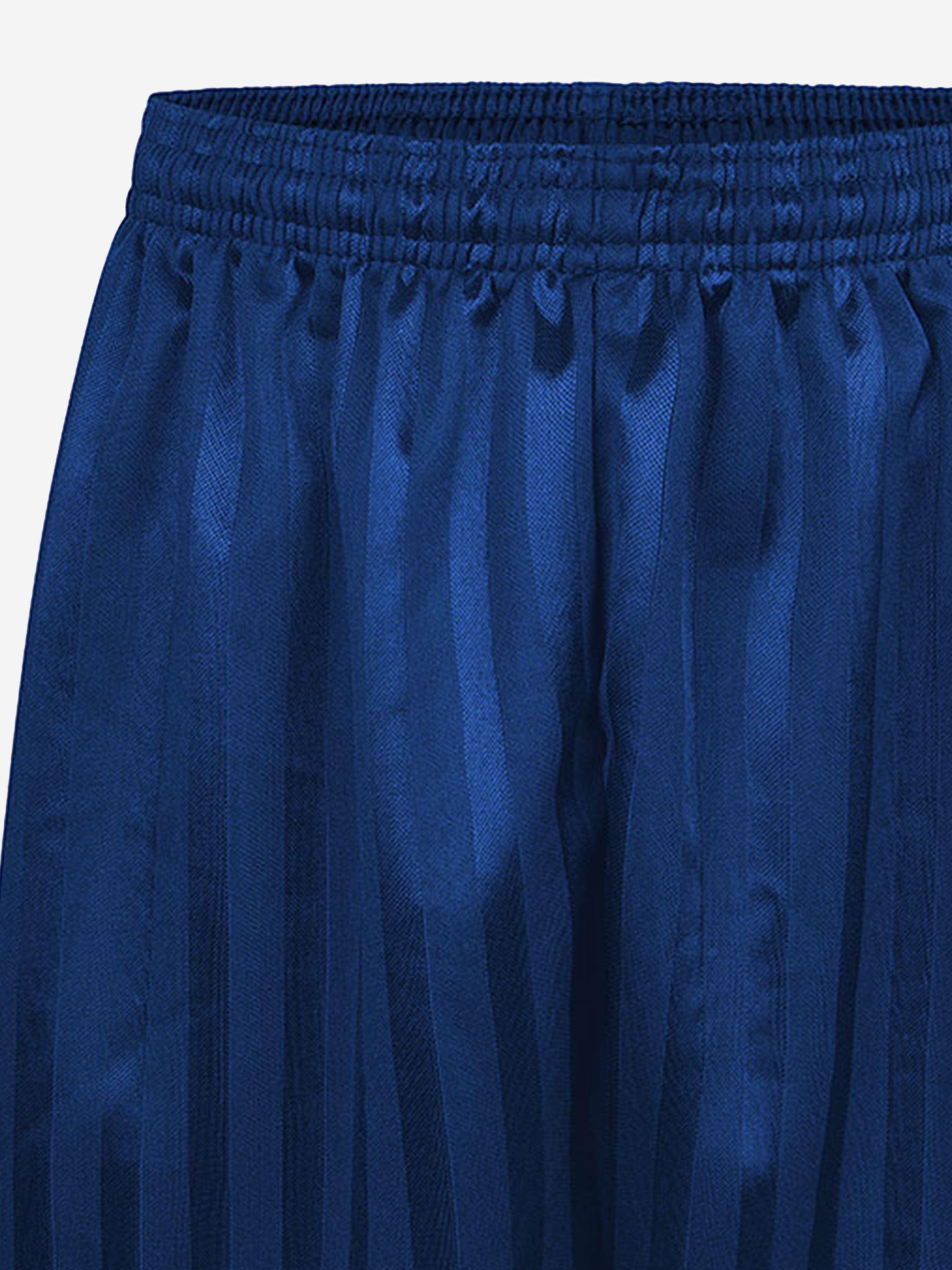 Zeco Kids School Shadow Stripe Shorts in Blue Outlet Marketable