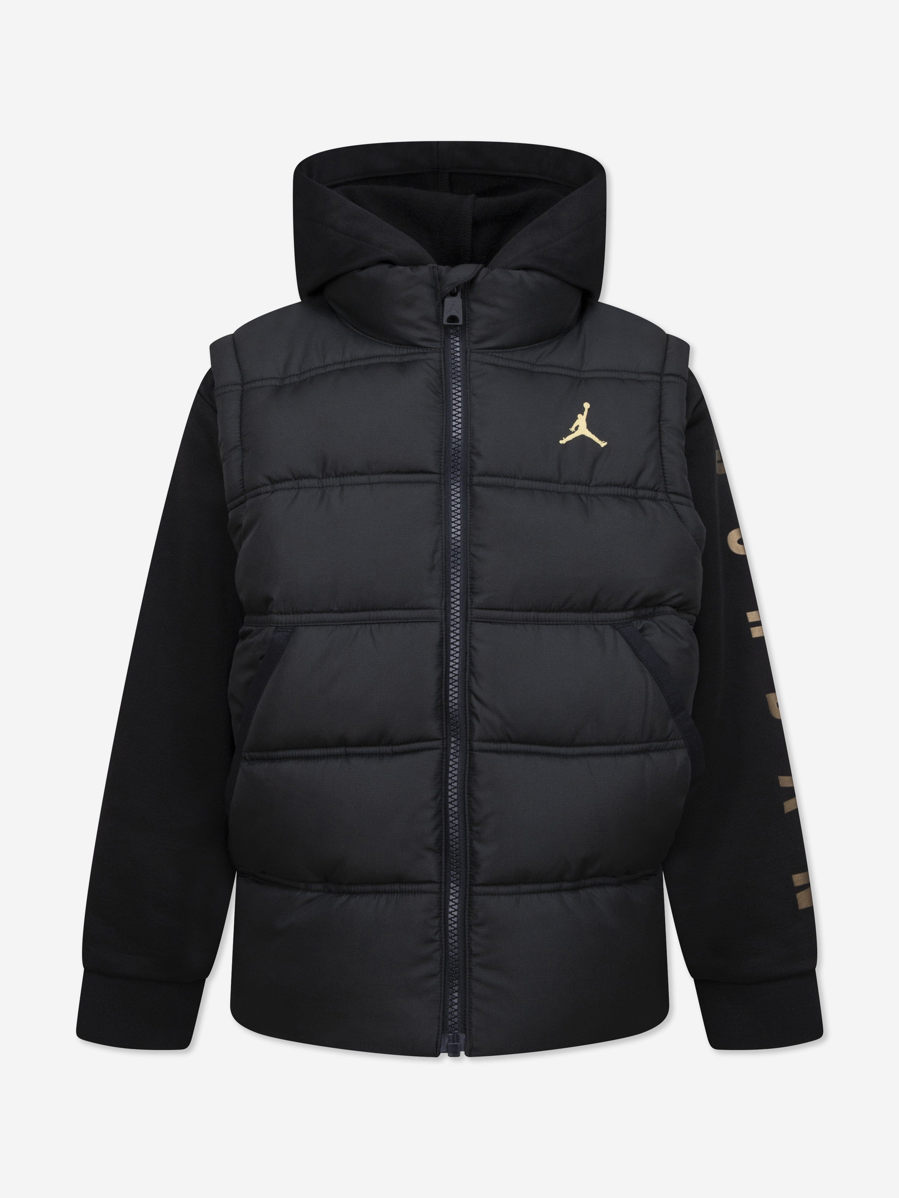 Jordan Boys 2-Fer Jacket in Black Best Wholesale For Sale