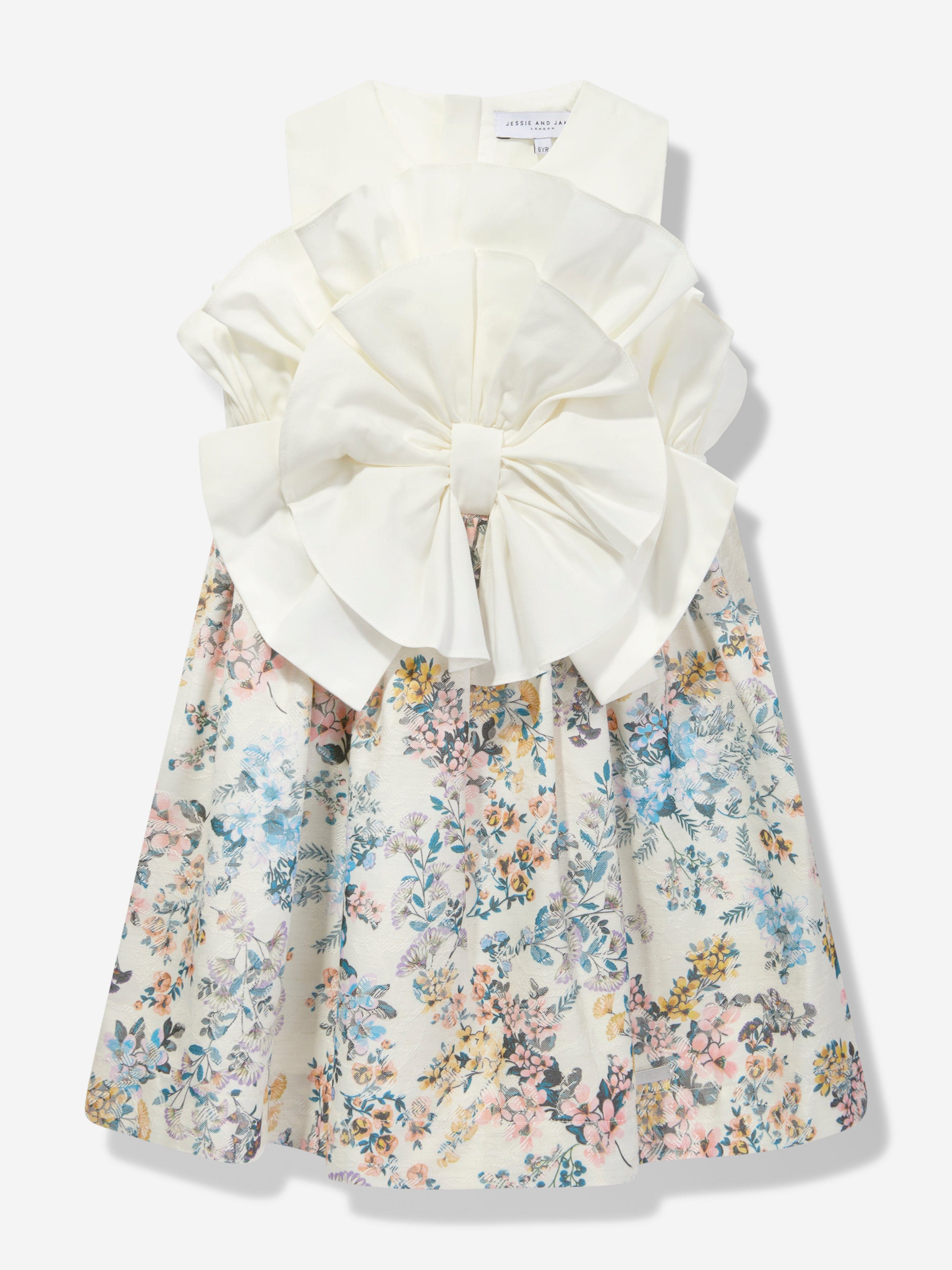 Jessie And James Girls Floral Sleeveless Dress in Multicolour Clearance Footlocker Pictures