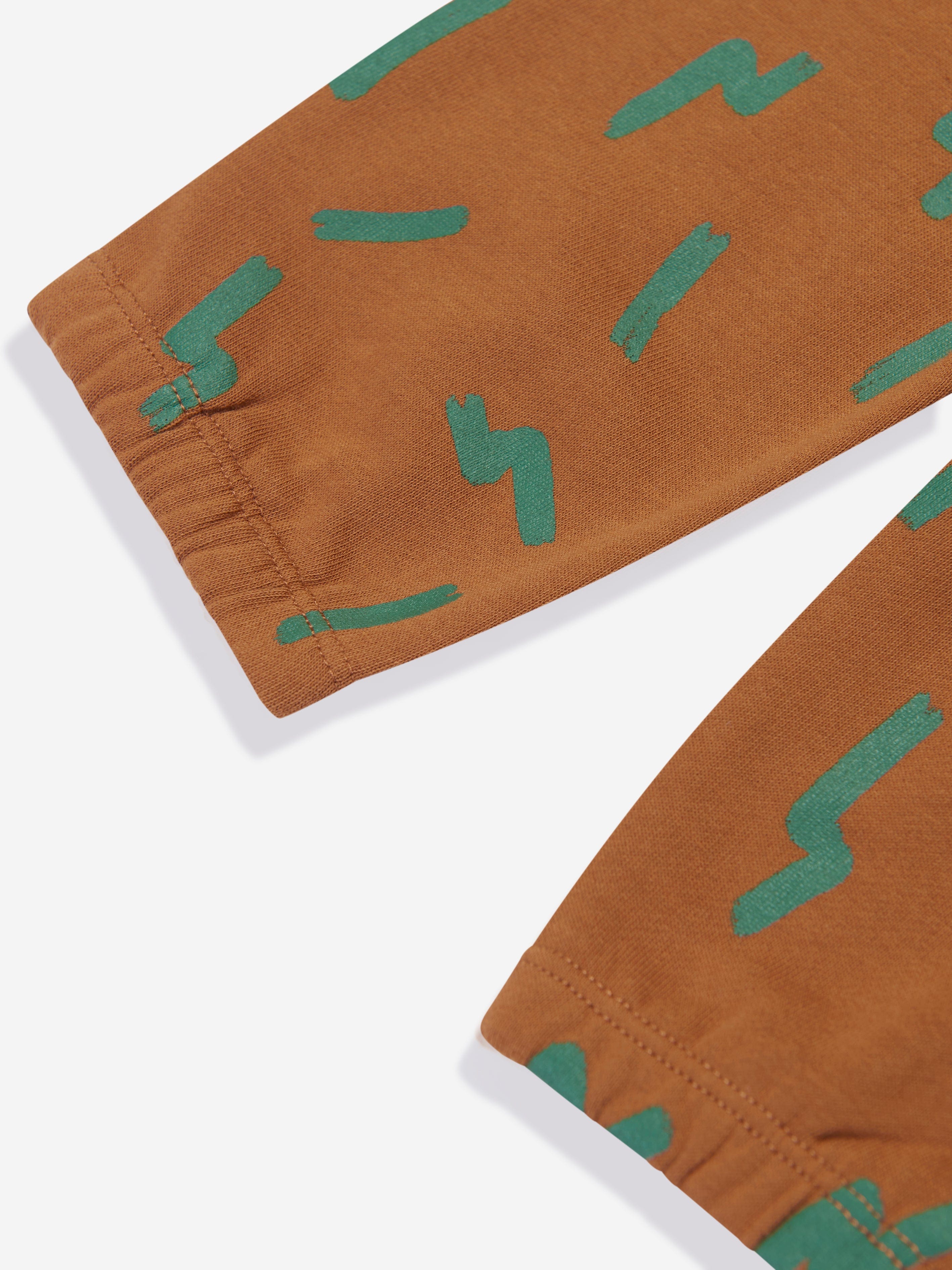 Stella McCartney Baby Boys Joggers in Brown Top Quality Online