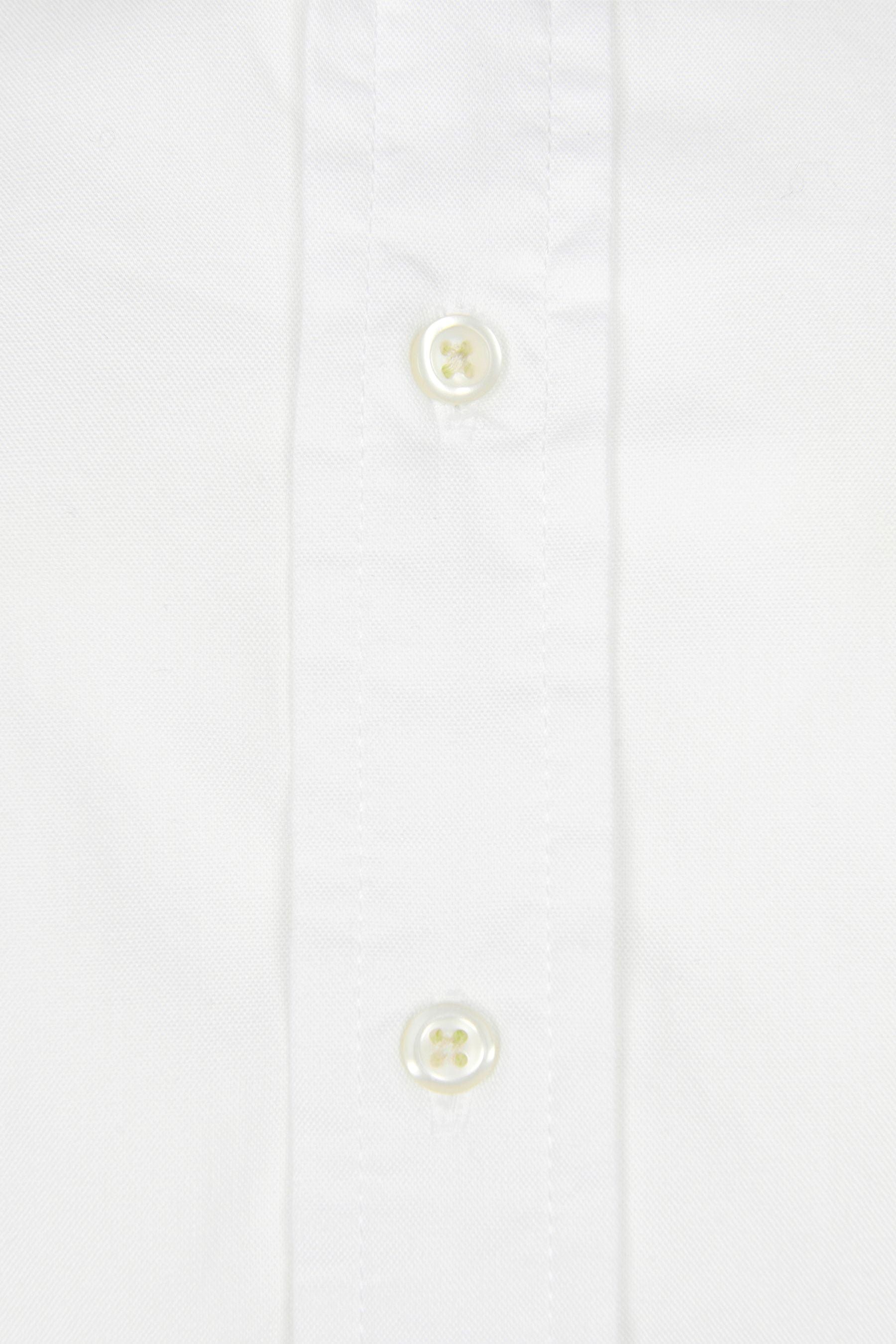 Ralph Lauren Boys Slim Fit Oxford Shirt in White Sale New