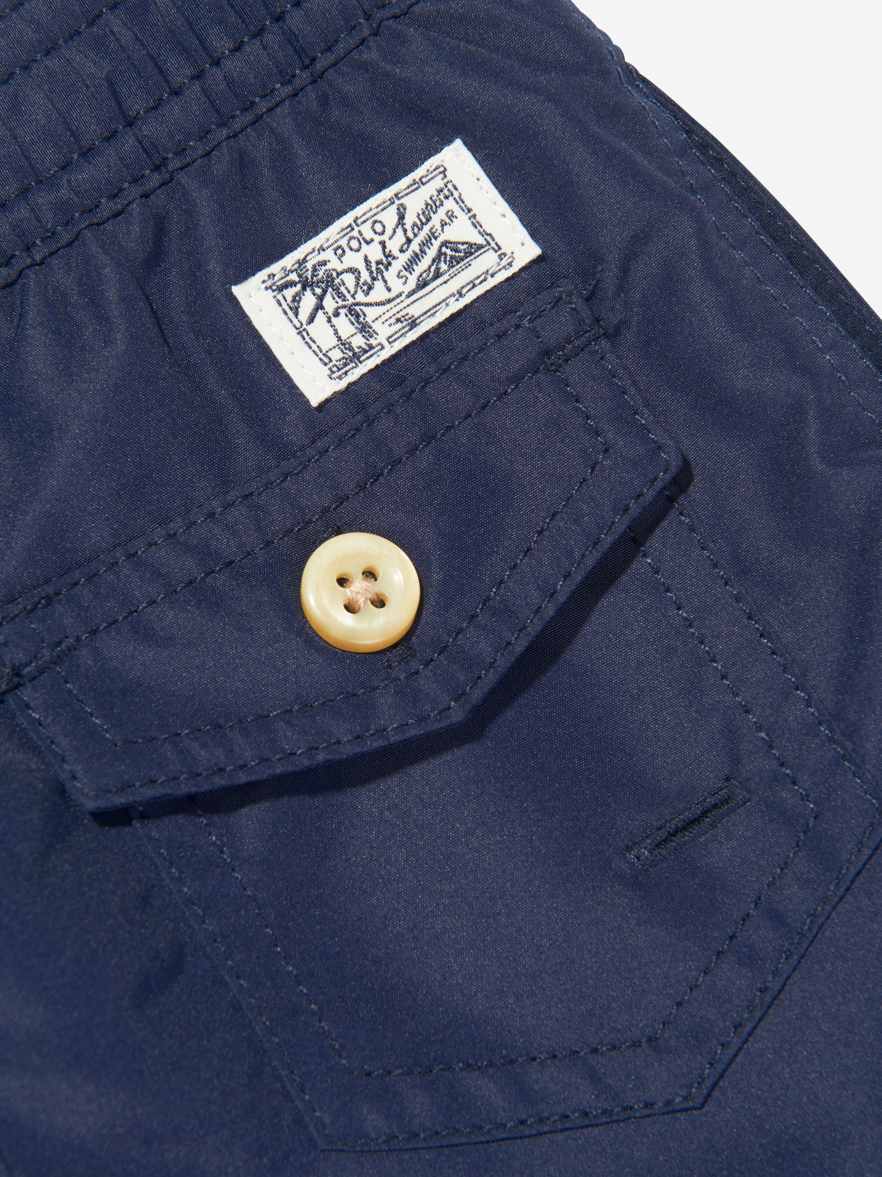 Ralph Lauren Boys Logo Swim Shorts in Navy 2025 Cheap Pice