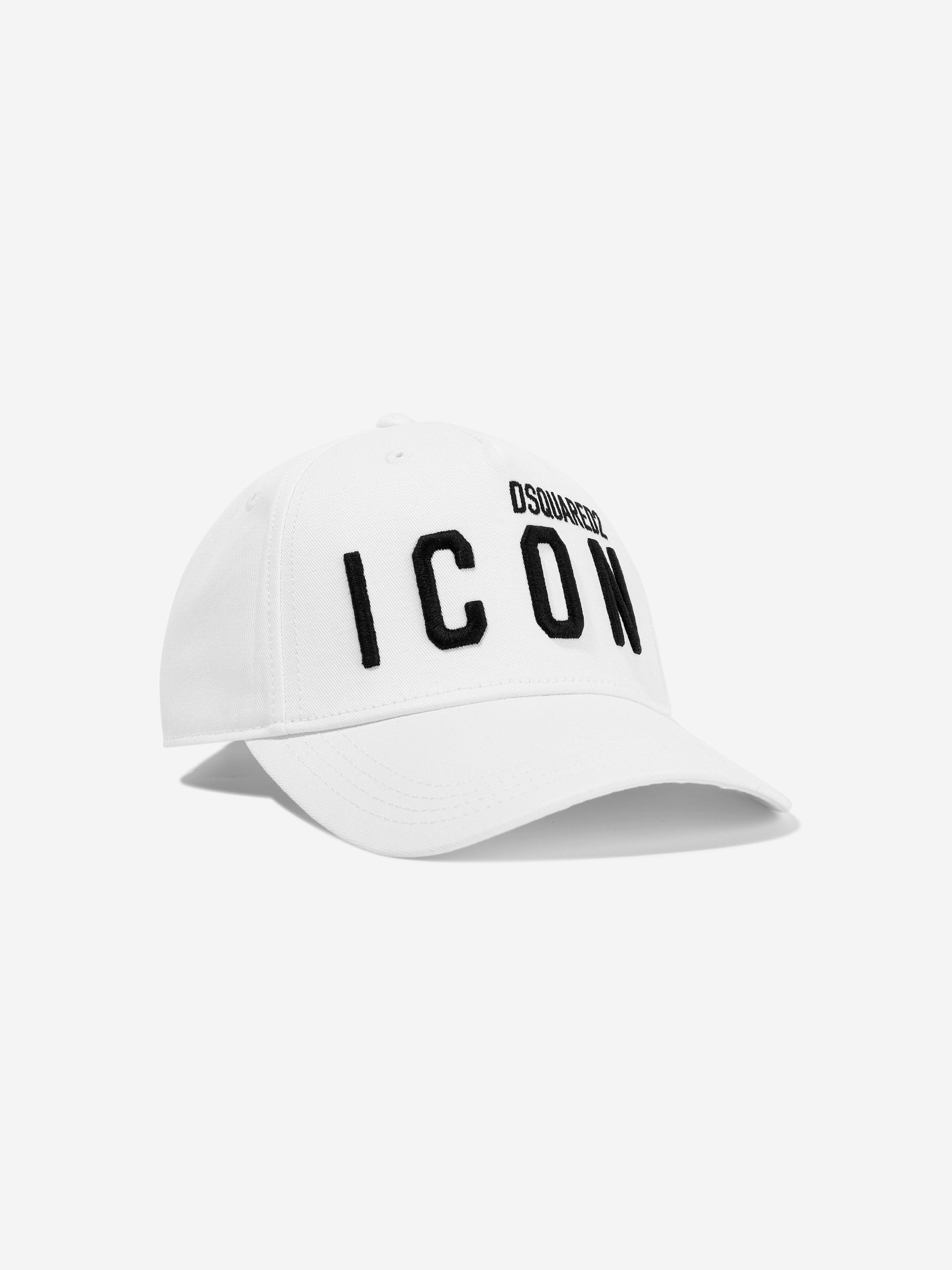 Dsquared2 Kids Icon Logo Cap in White Clearance Perfect