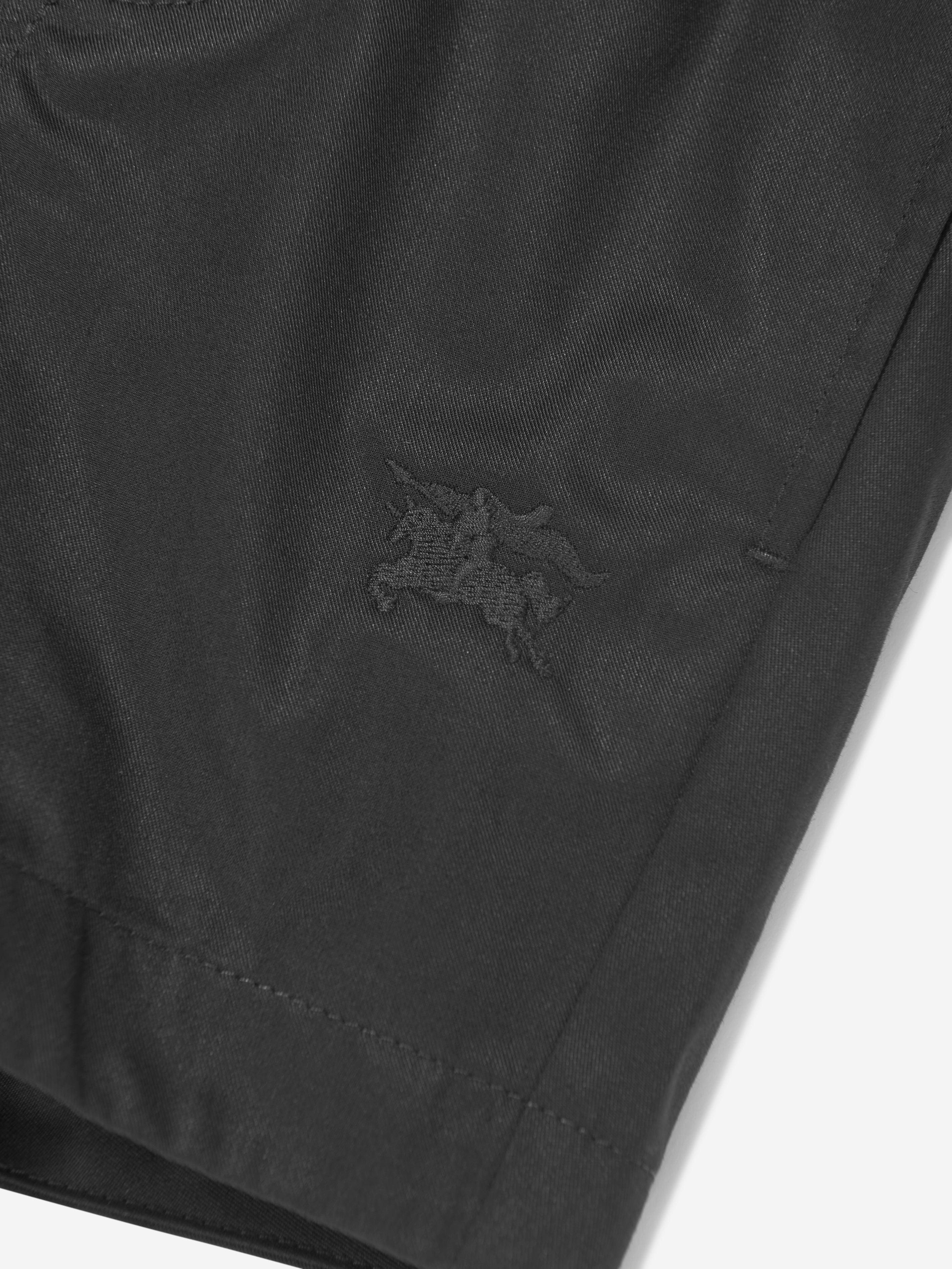 Burberry Baby Boys Mini Travard Shorts in Black Discount Exclusive