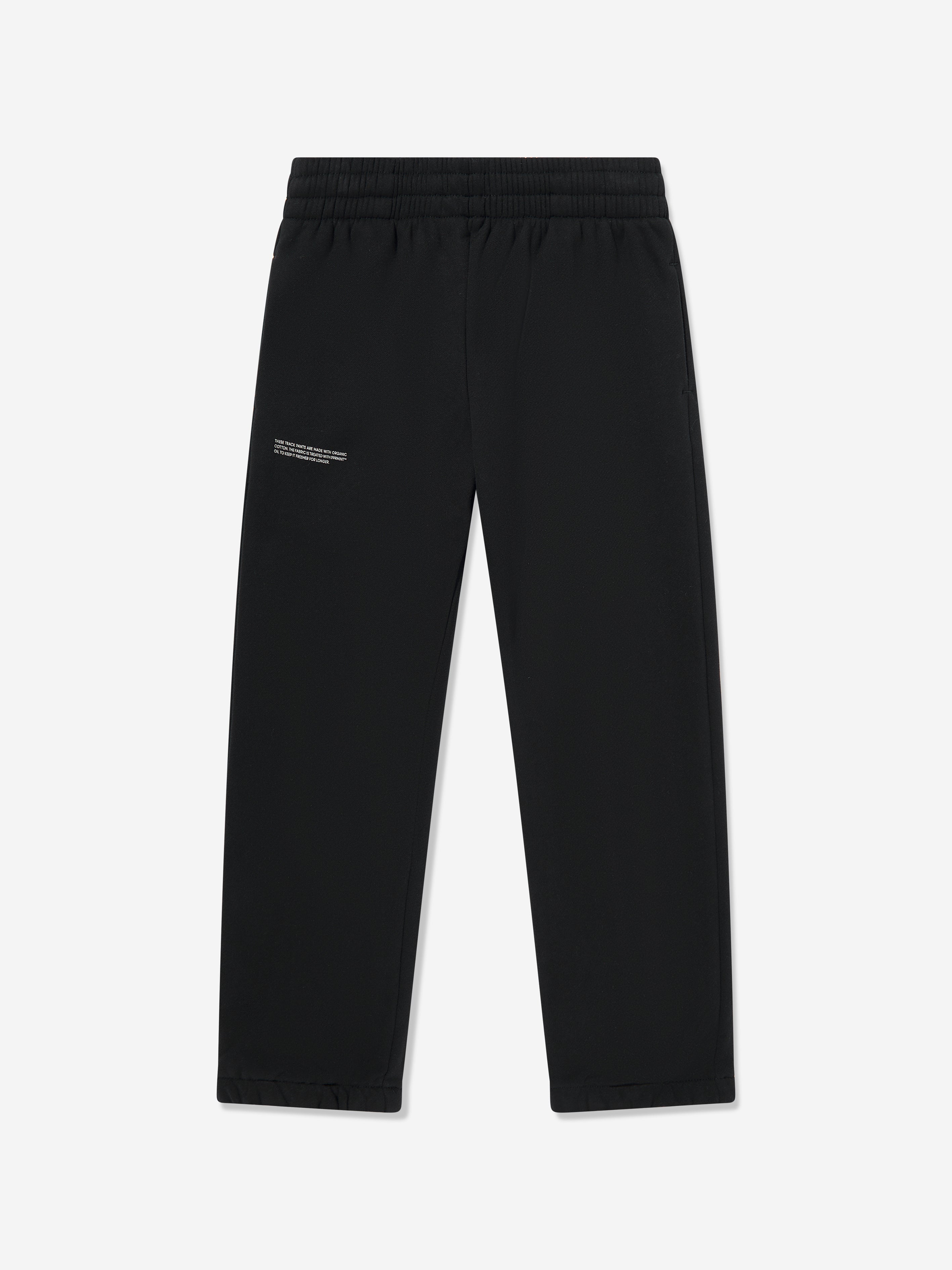 PANGAIA Kids 365 Midweight Track Pants in Black Sale Manchester Great Sale
