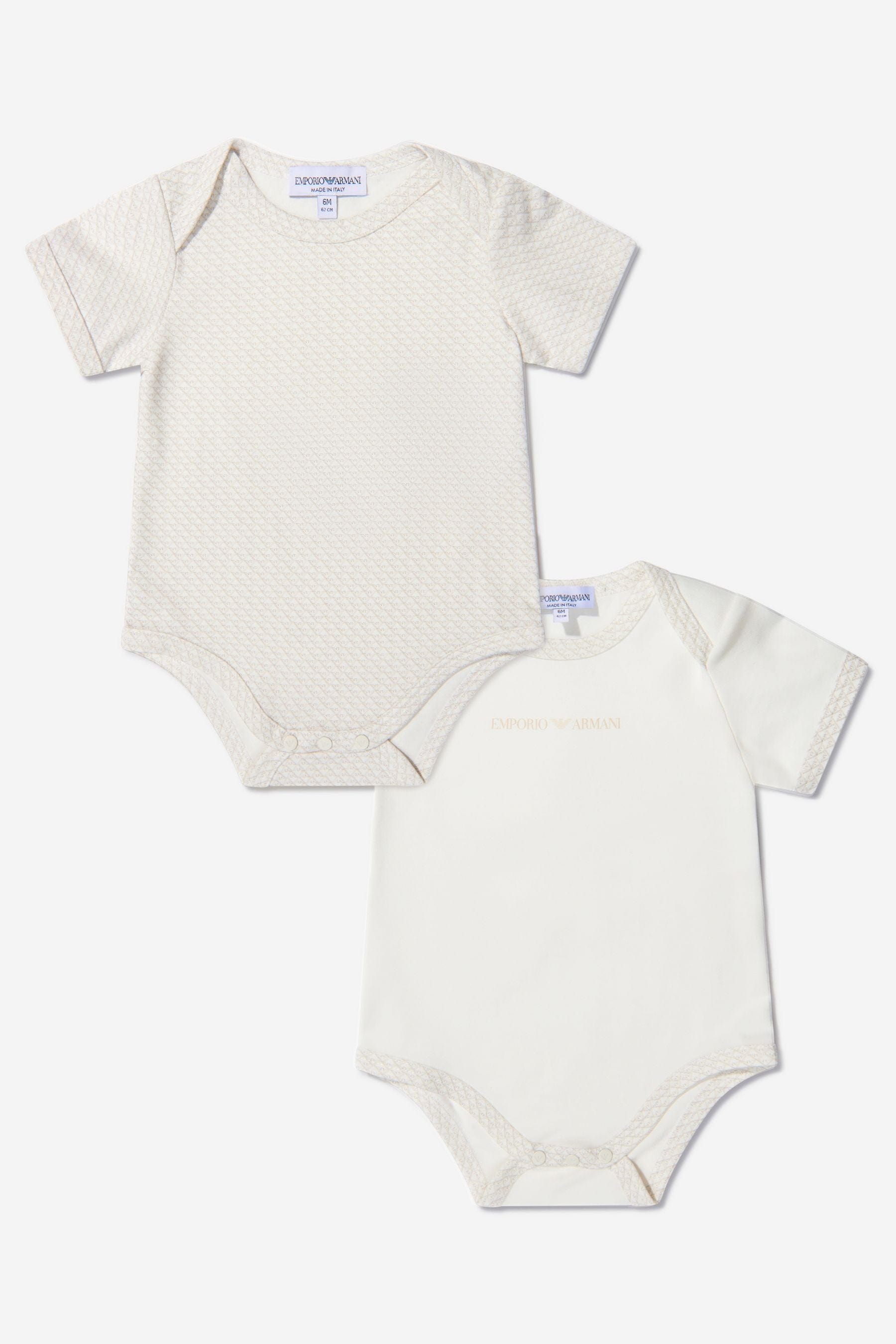Emporio Armani Baby Bodysuit Set (2 Piece) Shipping Outlet Store Online