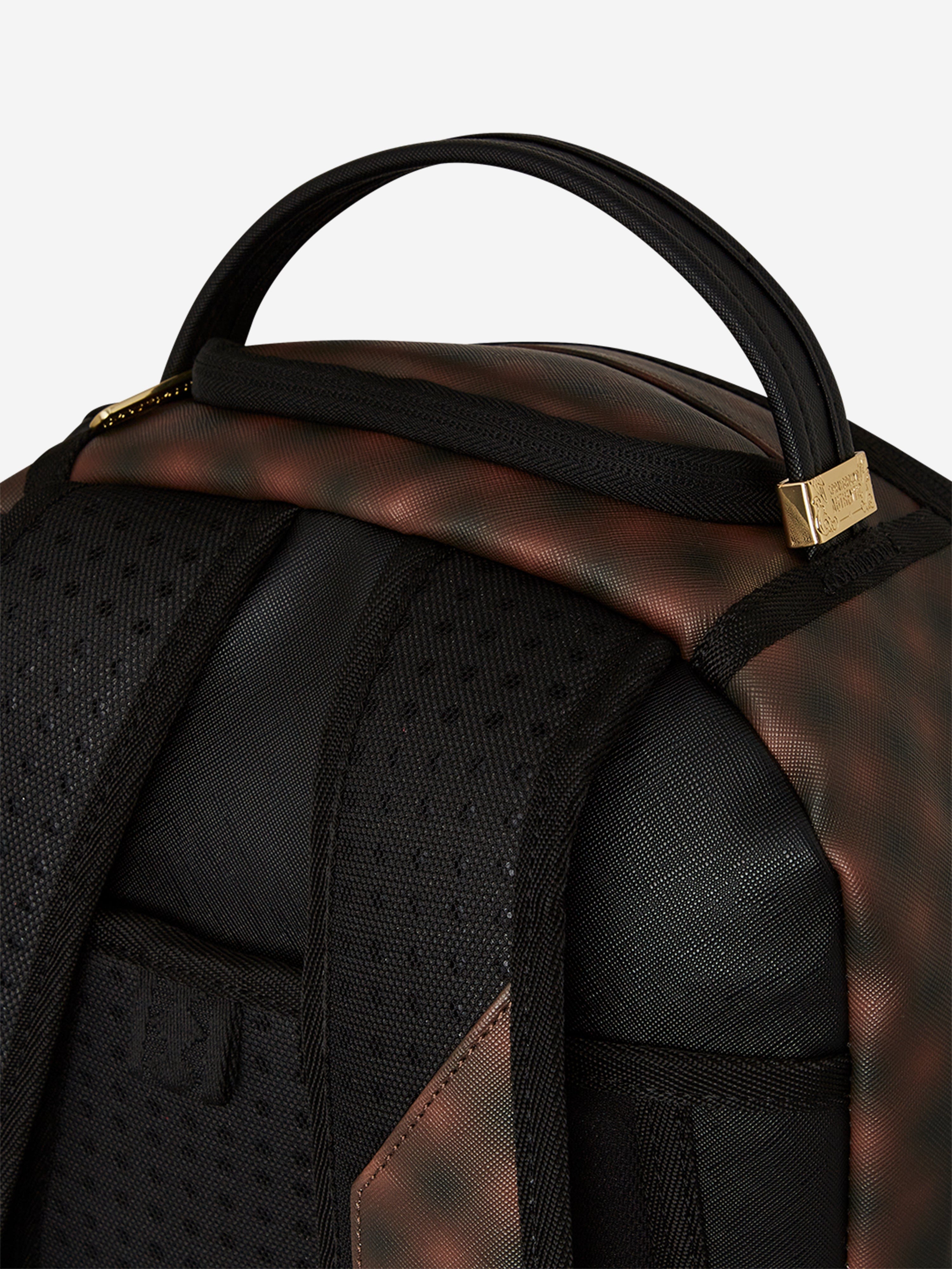 Sprayground Kids Sharks in Paris Blur Backpack in Brown (45.72 cm) Manchester