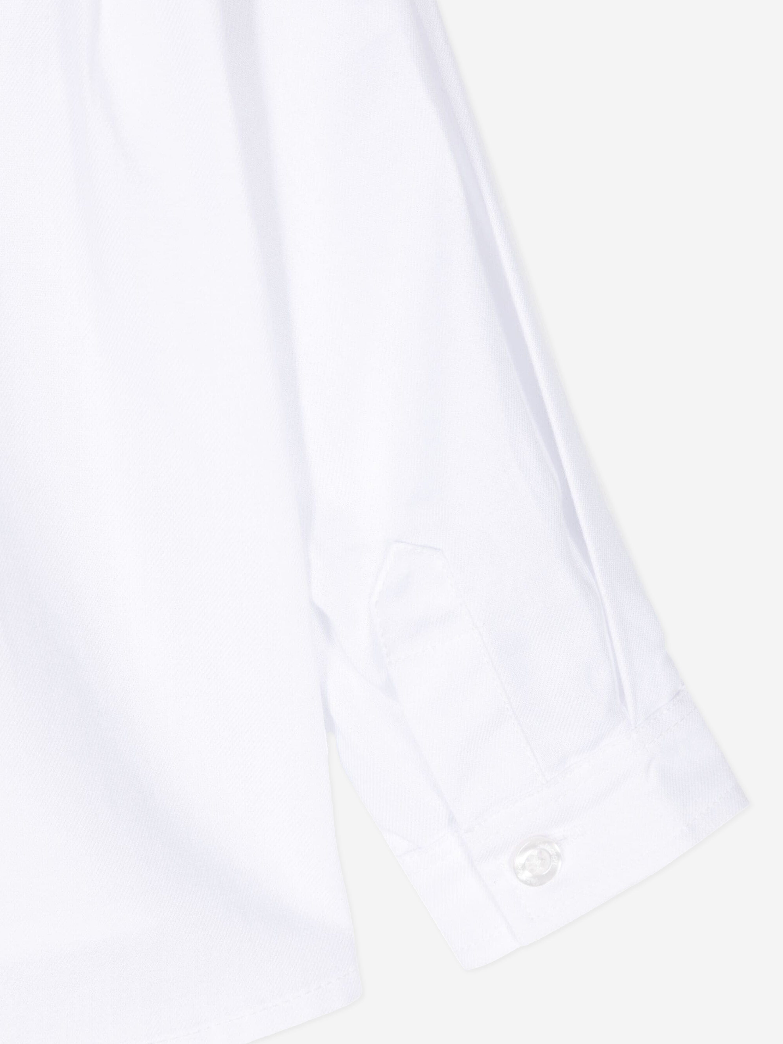 Patachou Baby Boys Cotton Shirt in White Online Online Clearance