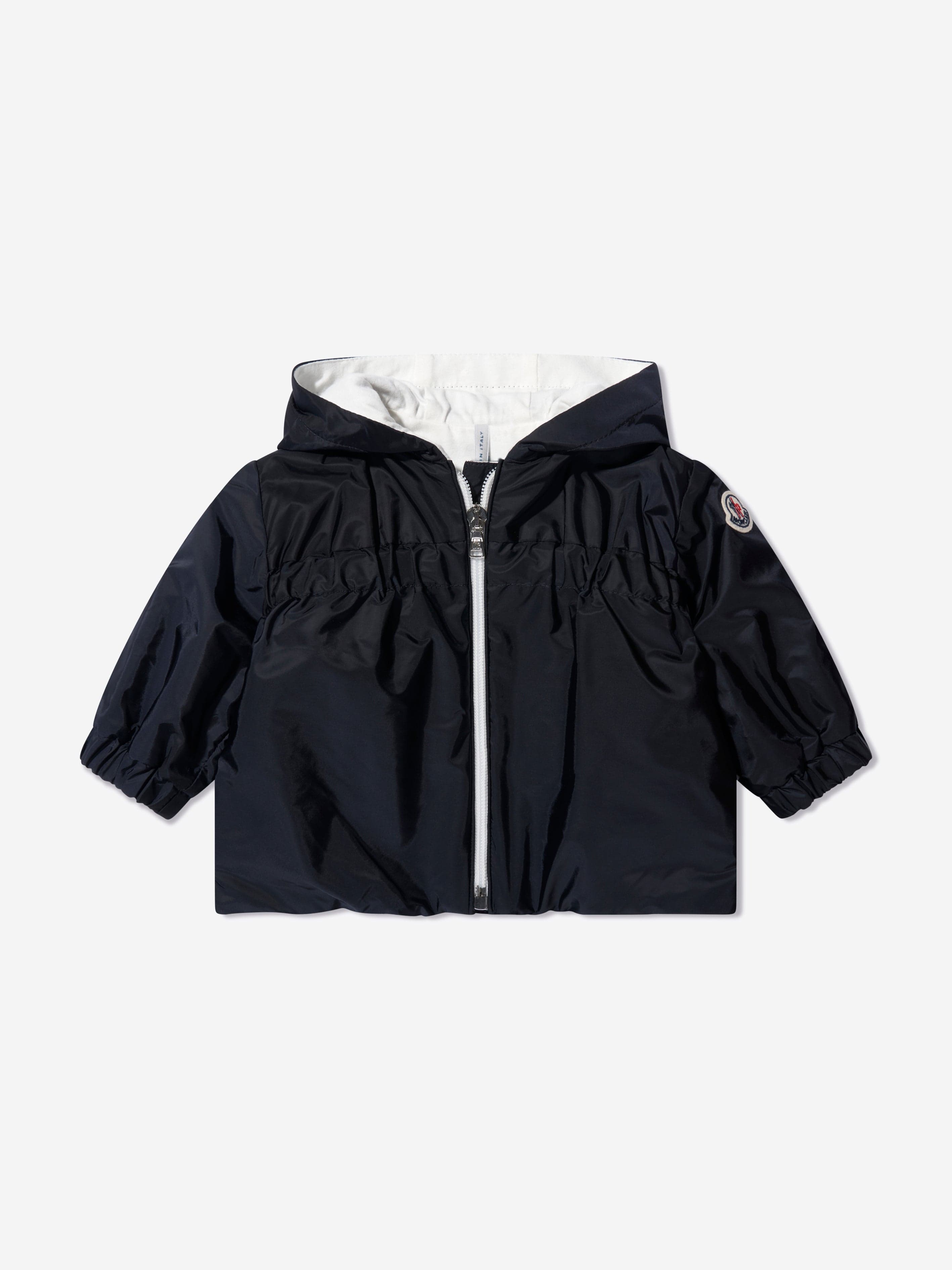 Moncler Enfant Baby Girls Raka Jacket in Navy Outlet Great Deals
