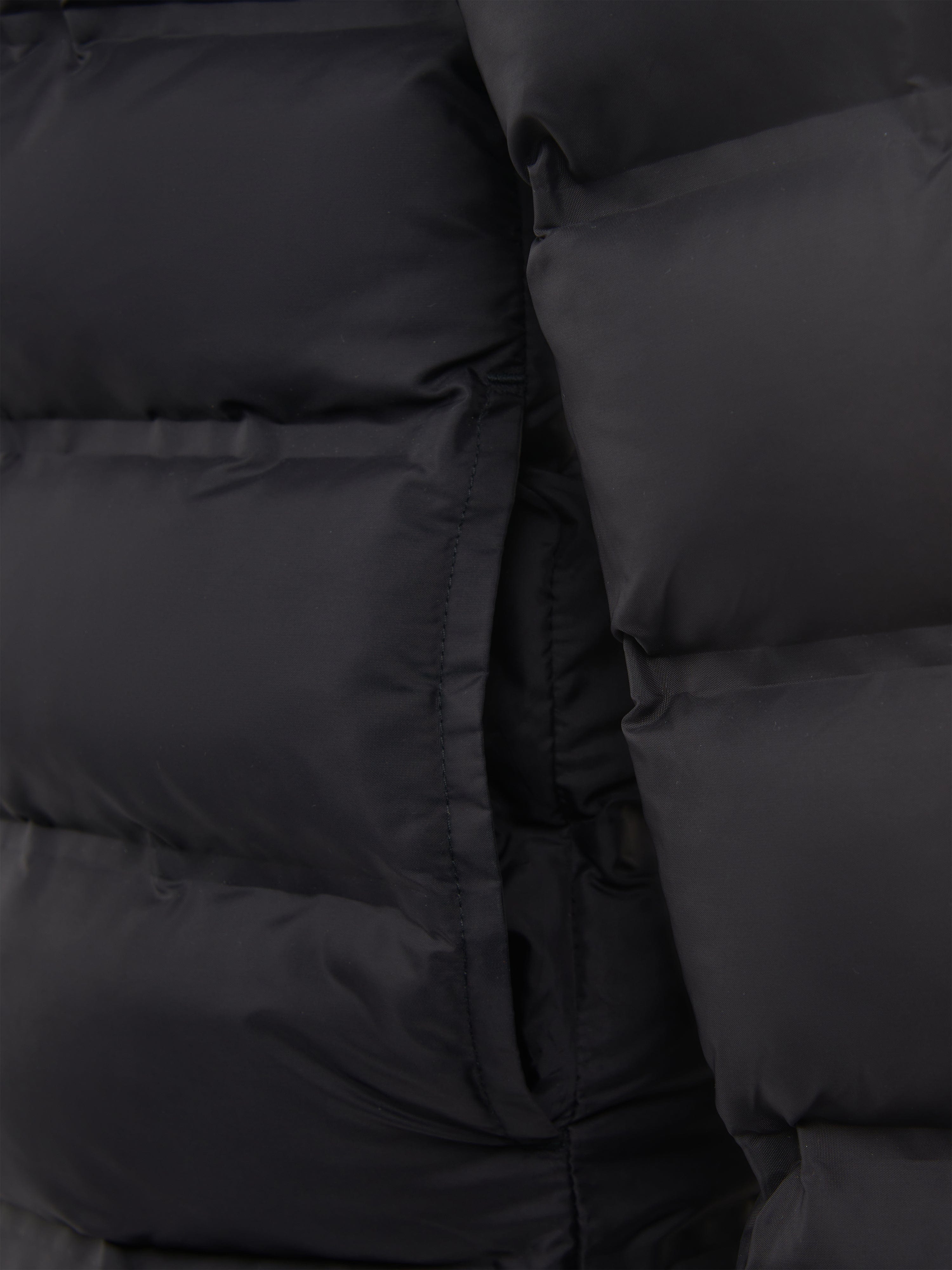 New Balance Boys Bond Quilted Jacket in Black Clearance Recommend