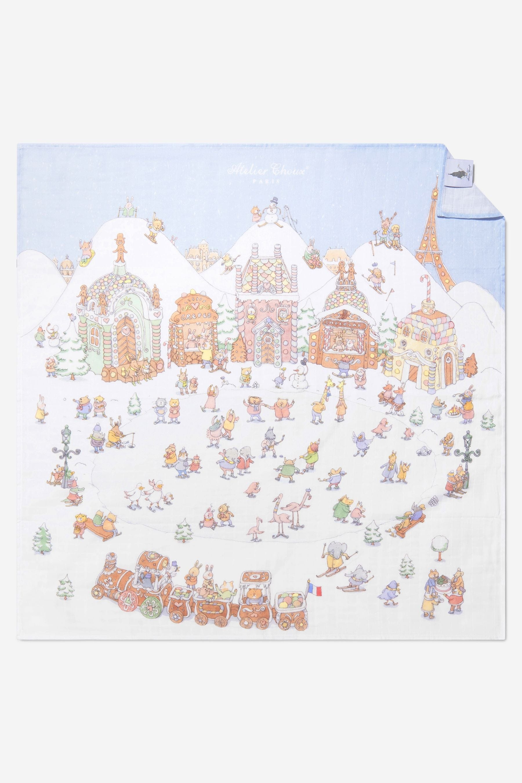 Atelier Choux Baby Winter Wonderland Swaddle Brand New Unisex Cheap Online