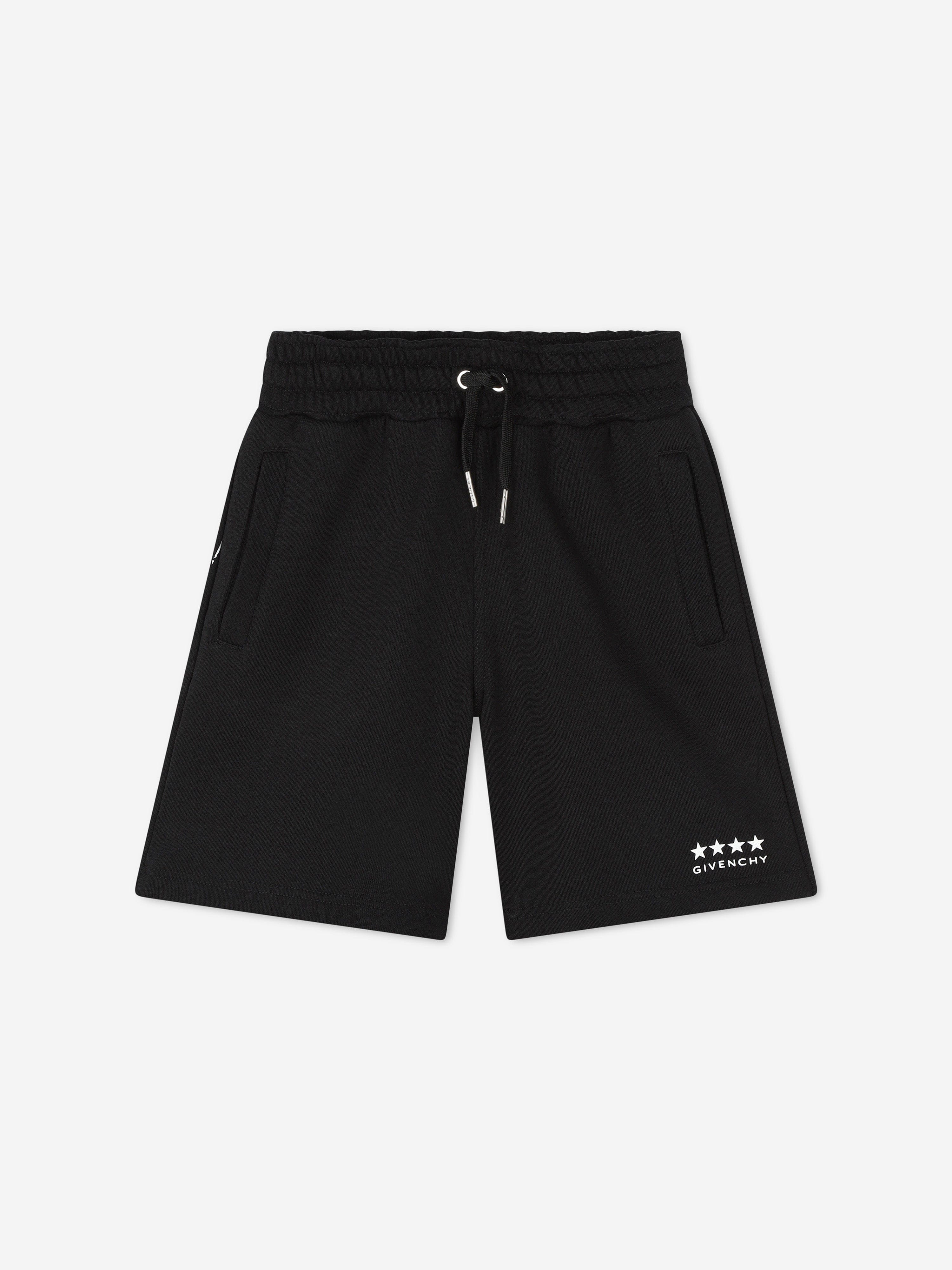 Givenchy Boys Logo Shorts in Black Cheap Factory Outlet
