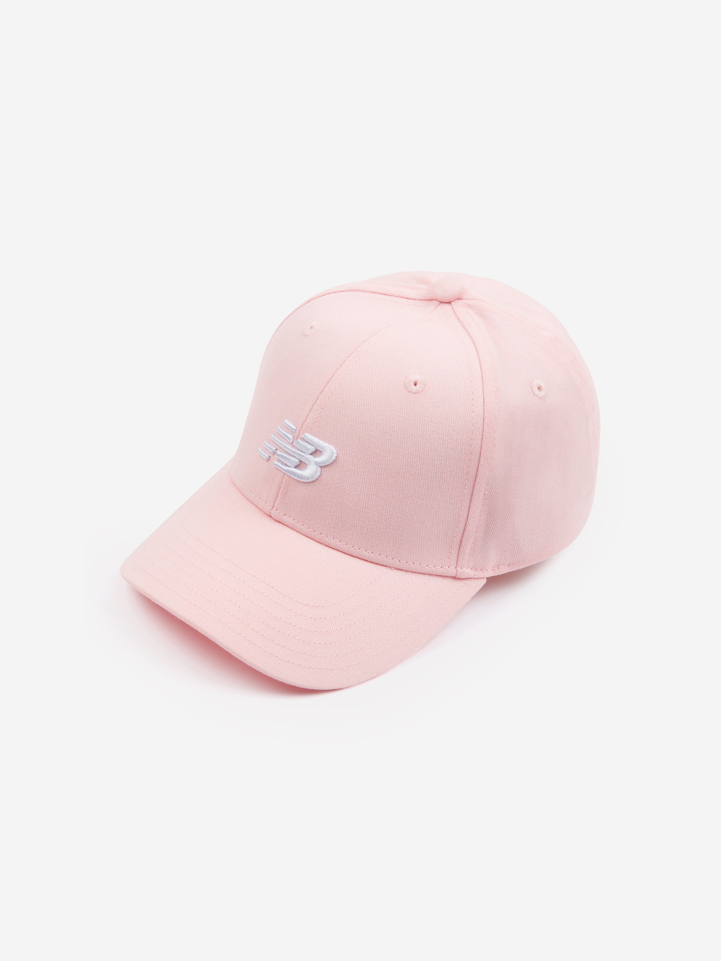 New Balance Boys Small Logo Cap in Pink Sale 100% Original