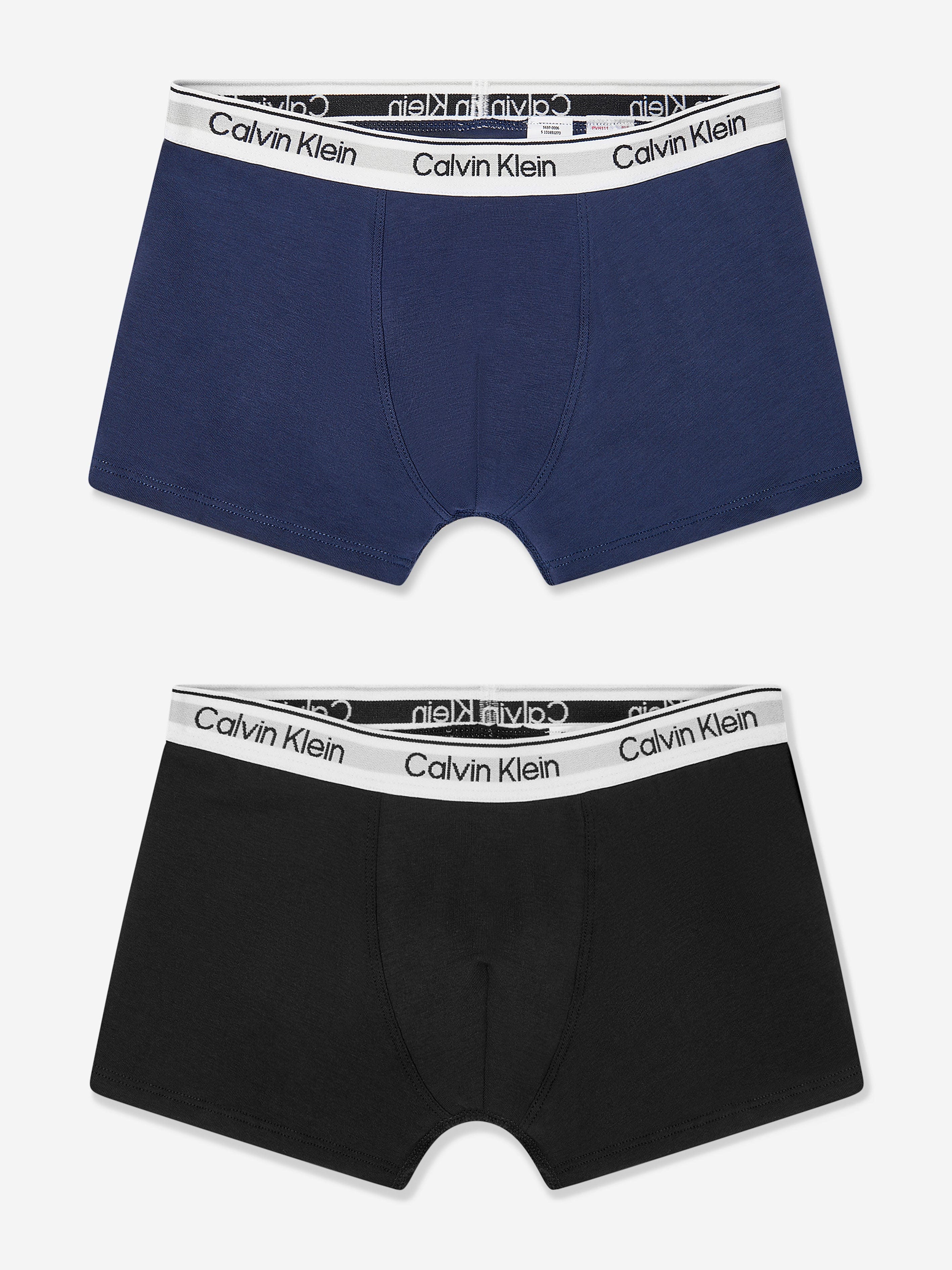 Calvin Klein Boys 2 Pack Boxer Shorts Set in Multicolour Discount Sast