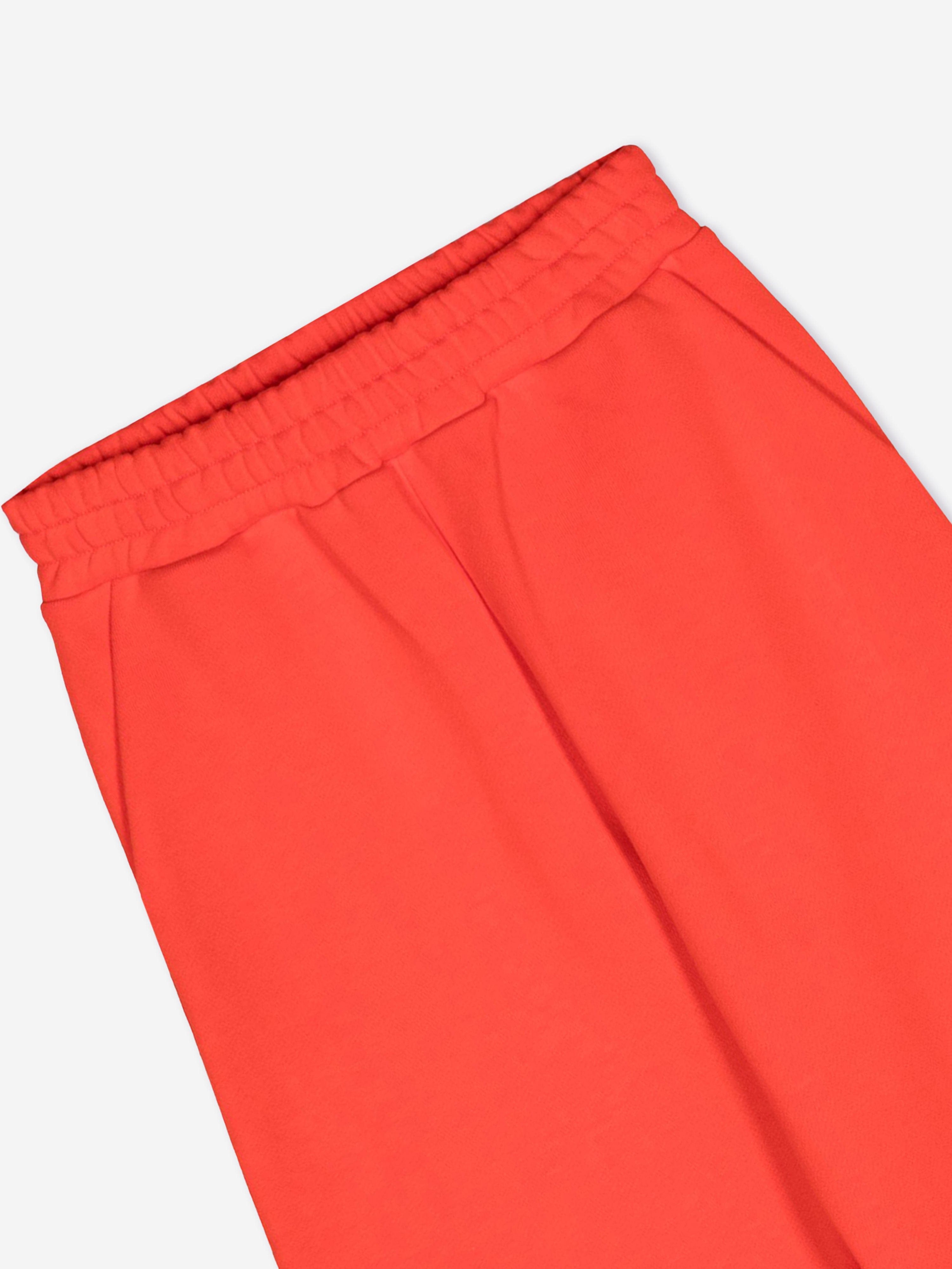 Fendi Kids Logo Joggers in Red From China