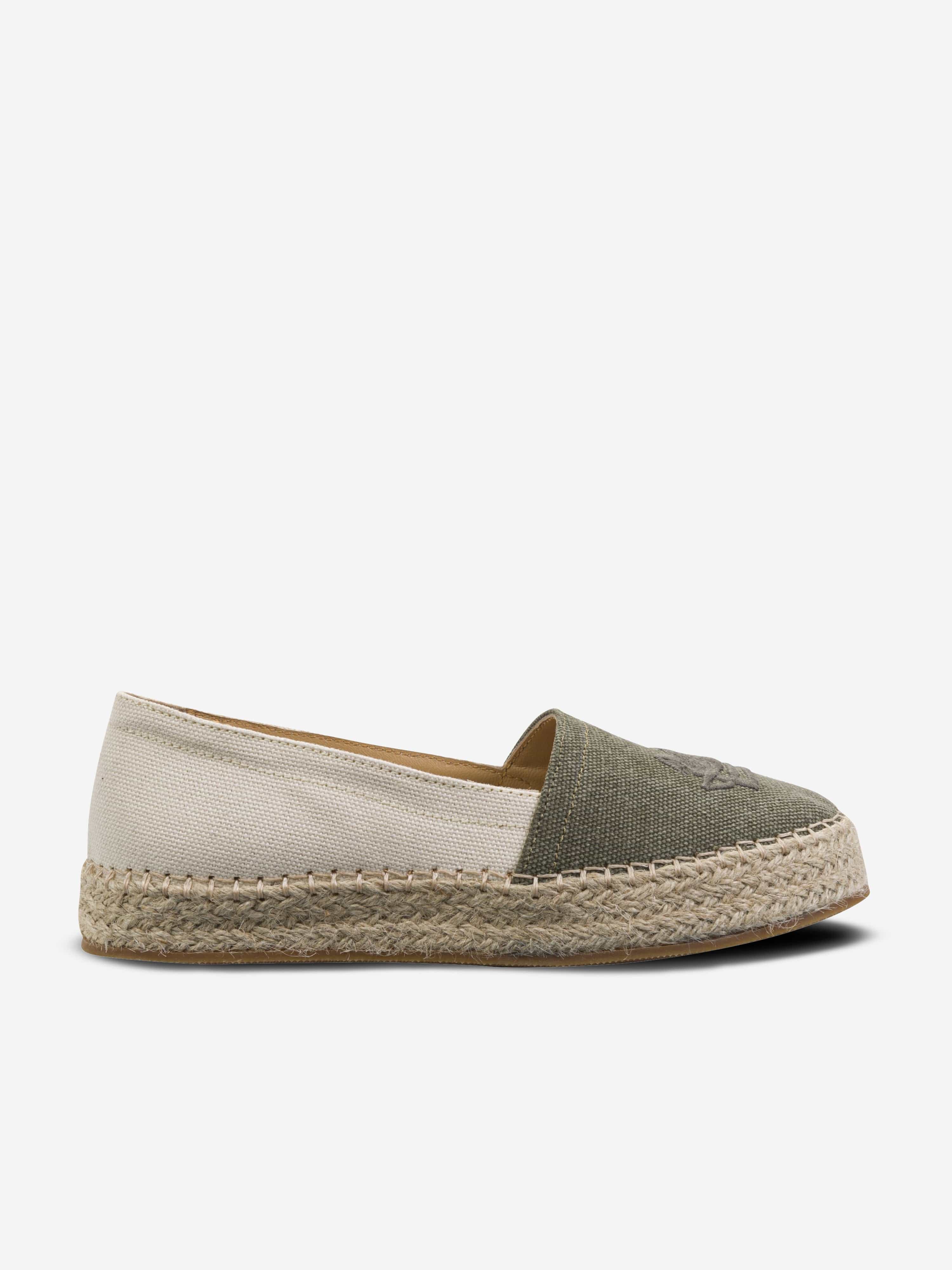 Etro Boys Logo Espadrilles in Green Websites Online