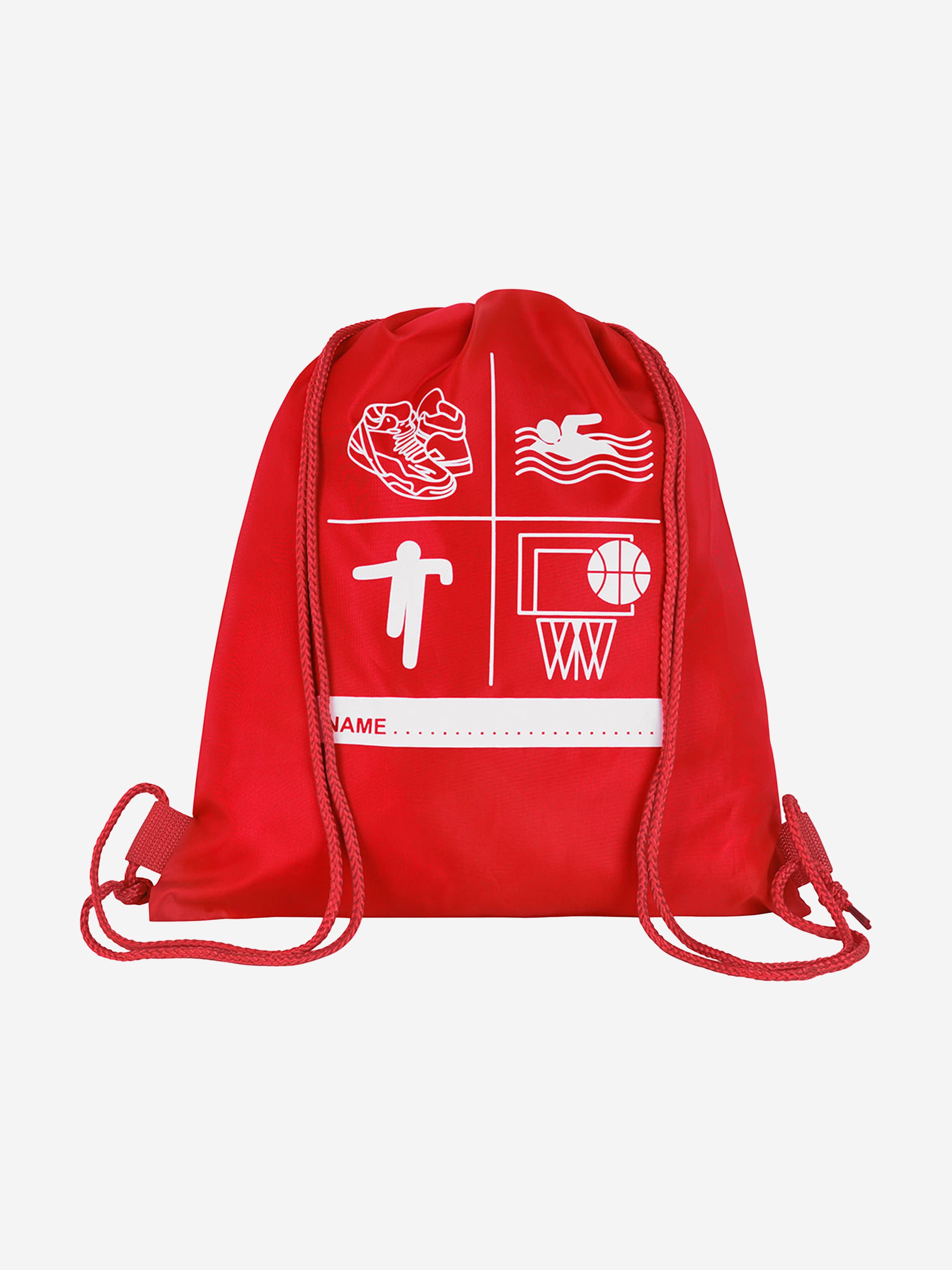 Zeco Kids School Premium Printed PE Bag in Red (40cm) Discount Visit New