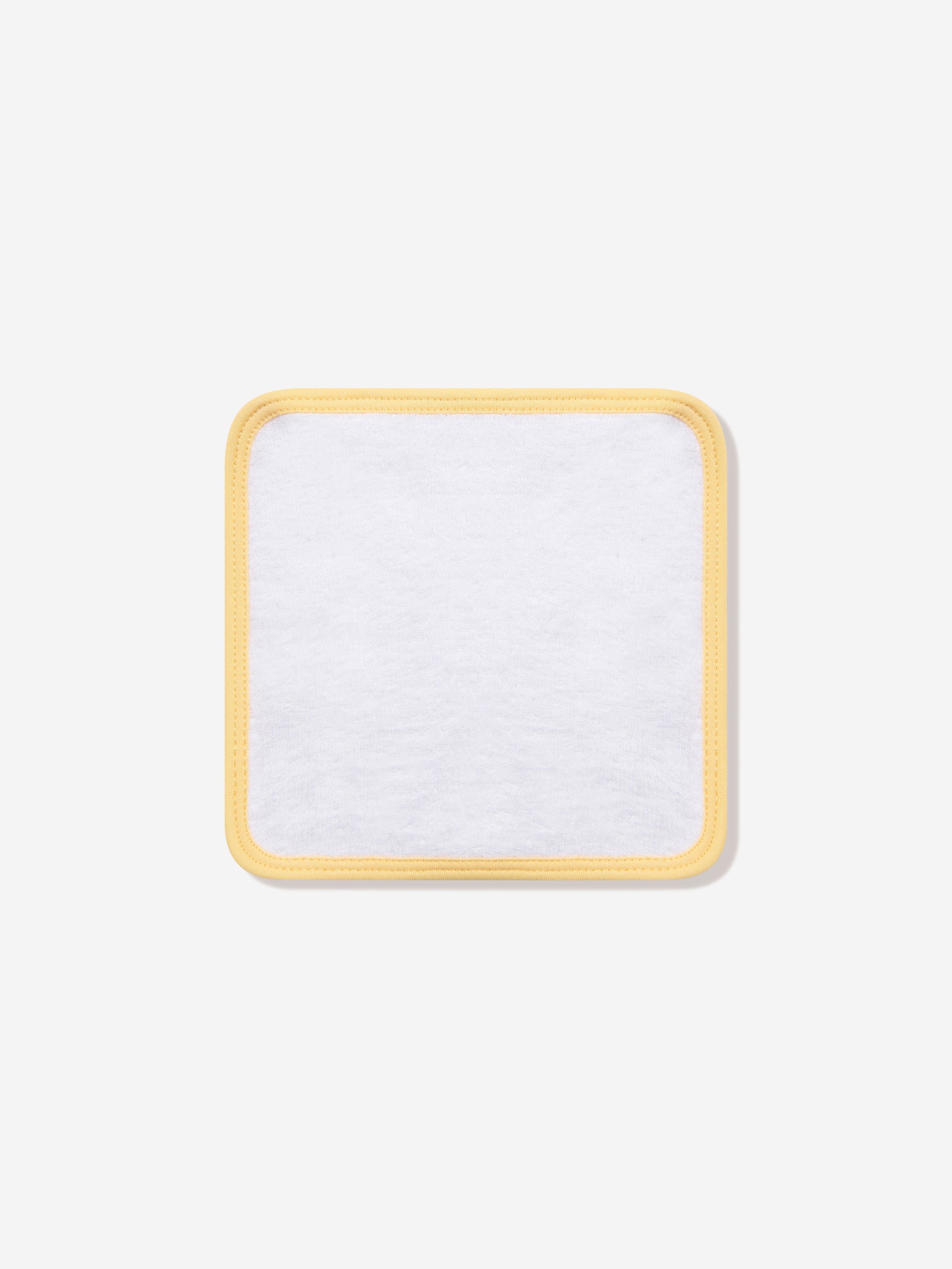 Magnolia Baby Baby Rubber Ducky Embroidered Towel in White Outlet Top Quality
