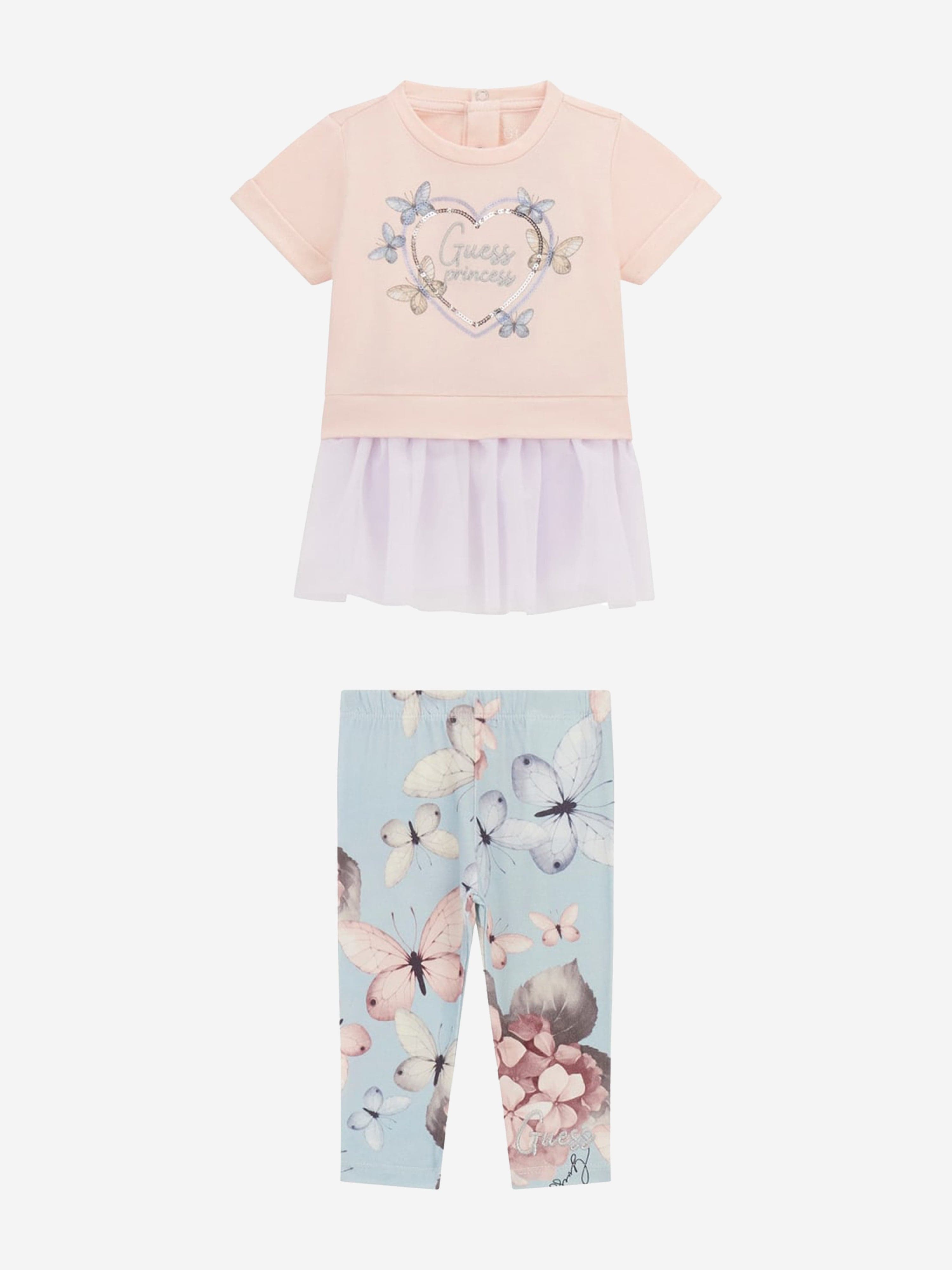 Baby Girls Legging Set in Pink Outlet Collections