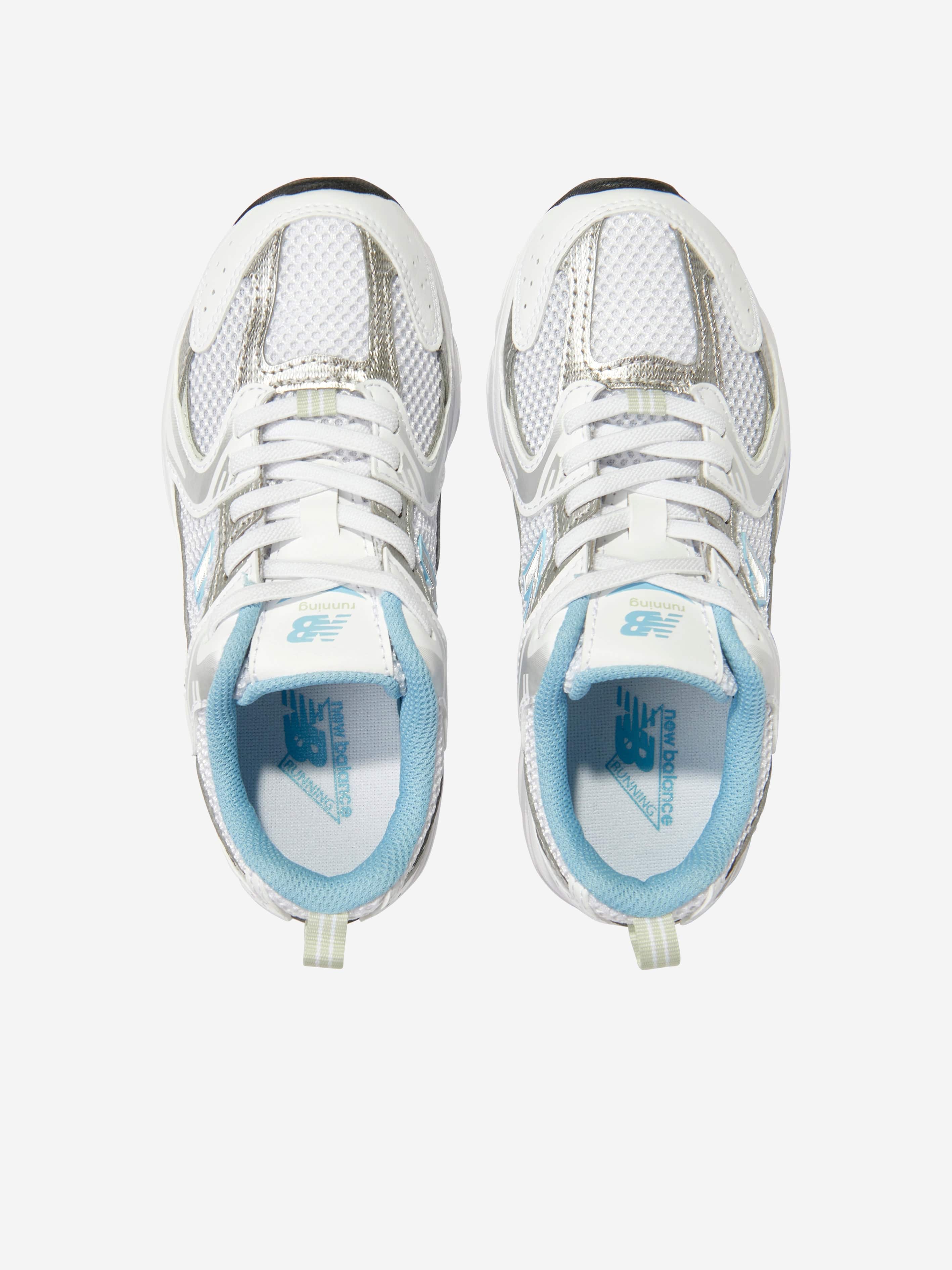 New Balance Kids 530 Trainers in White Sale Genuine