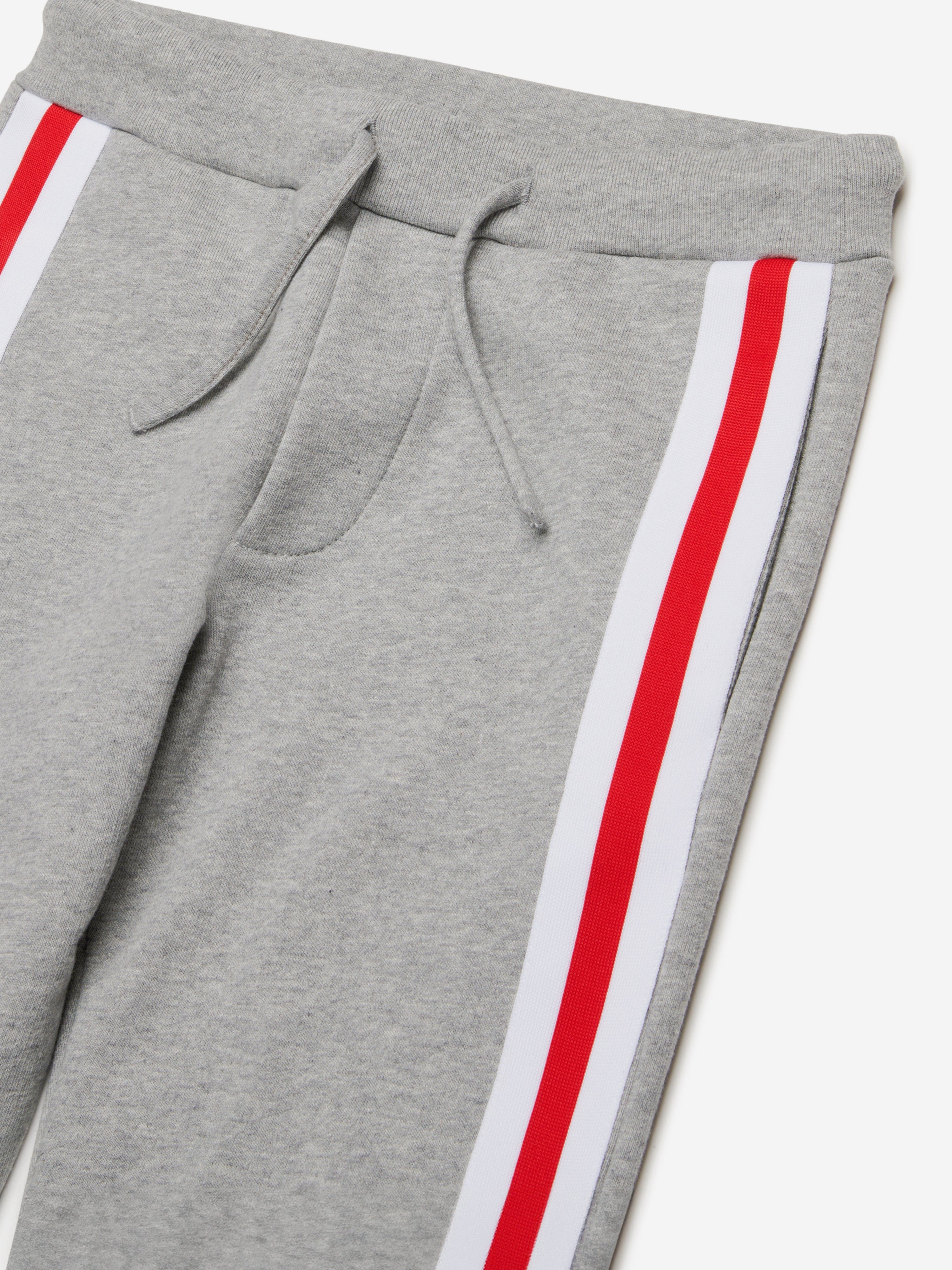 Dsquared2 Kids Striped Trim Joggers in Grey Cheap Lowest Pice
