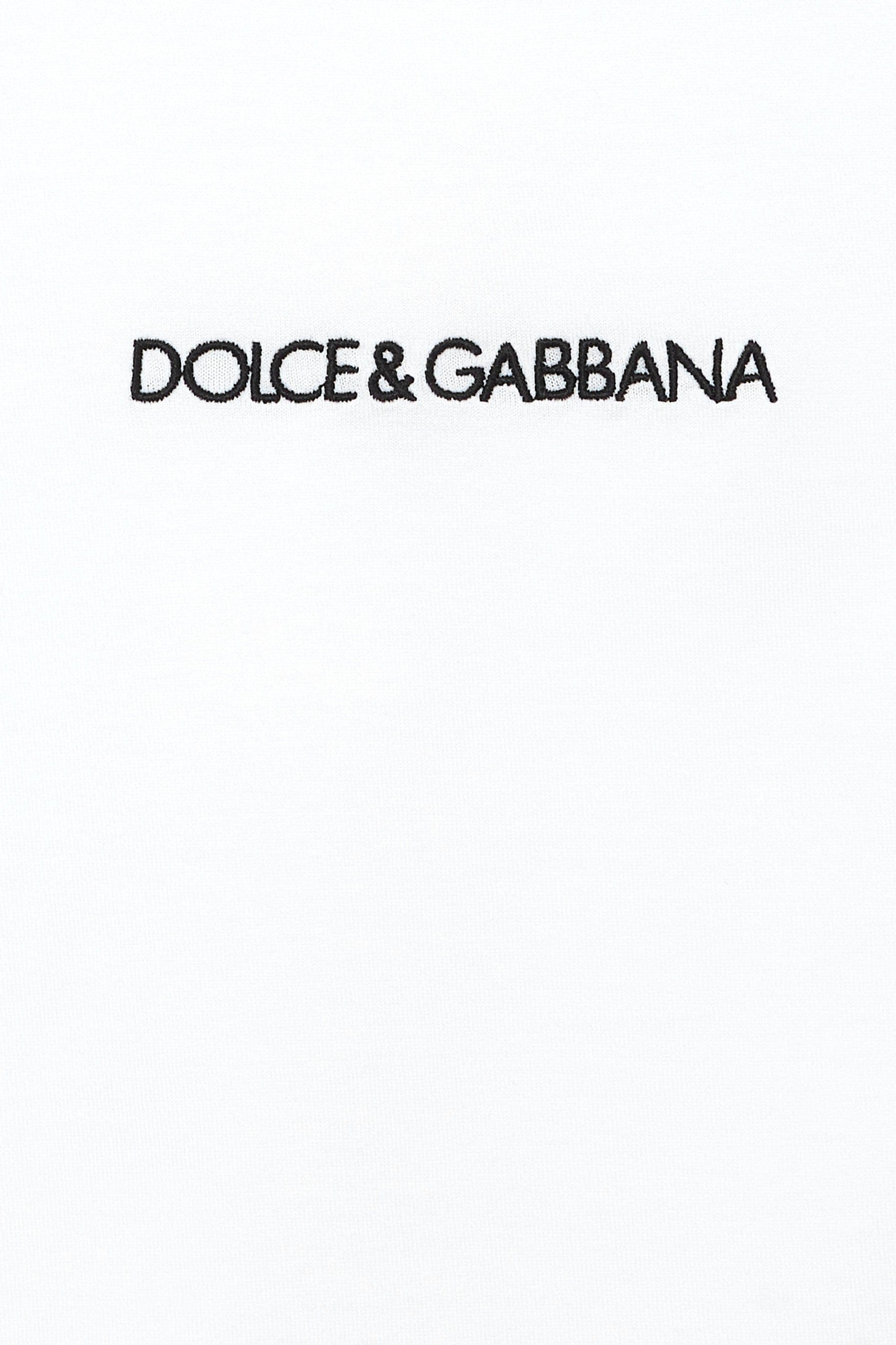 Dolce & Gabbana Boys Cotton Jersey Logo T-Shirt Sale Fake