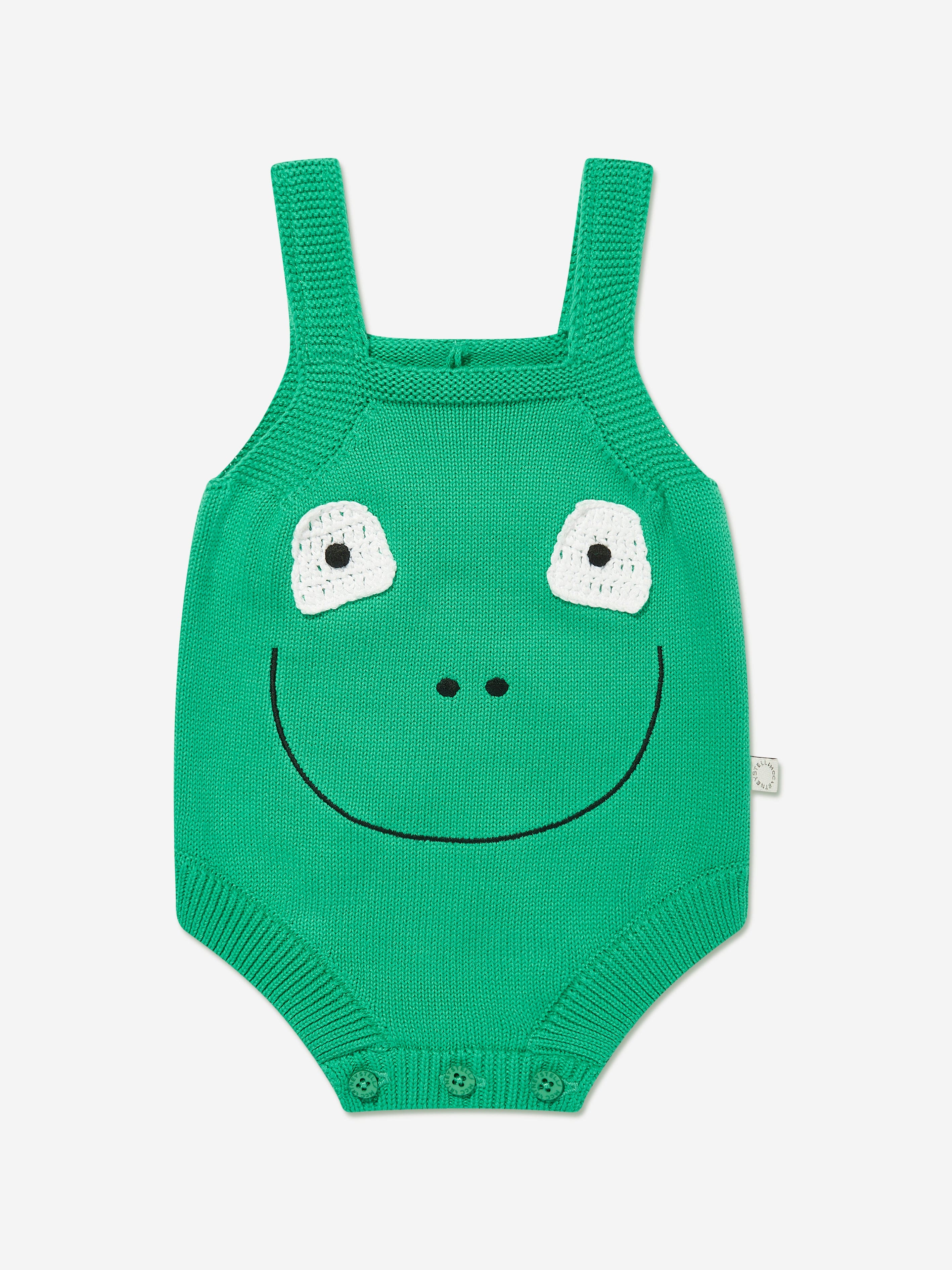 Baby Boys Frog Bodysuit in Green Clearance Online