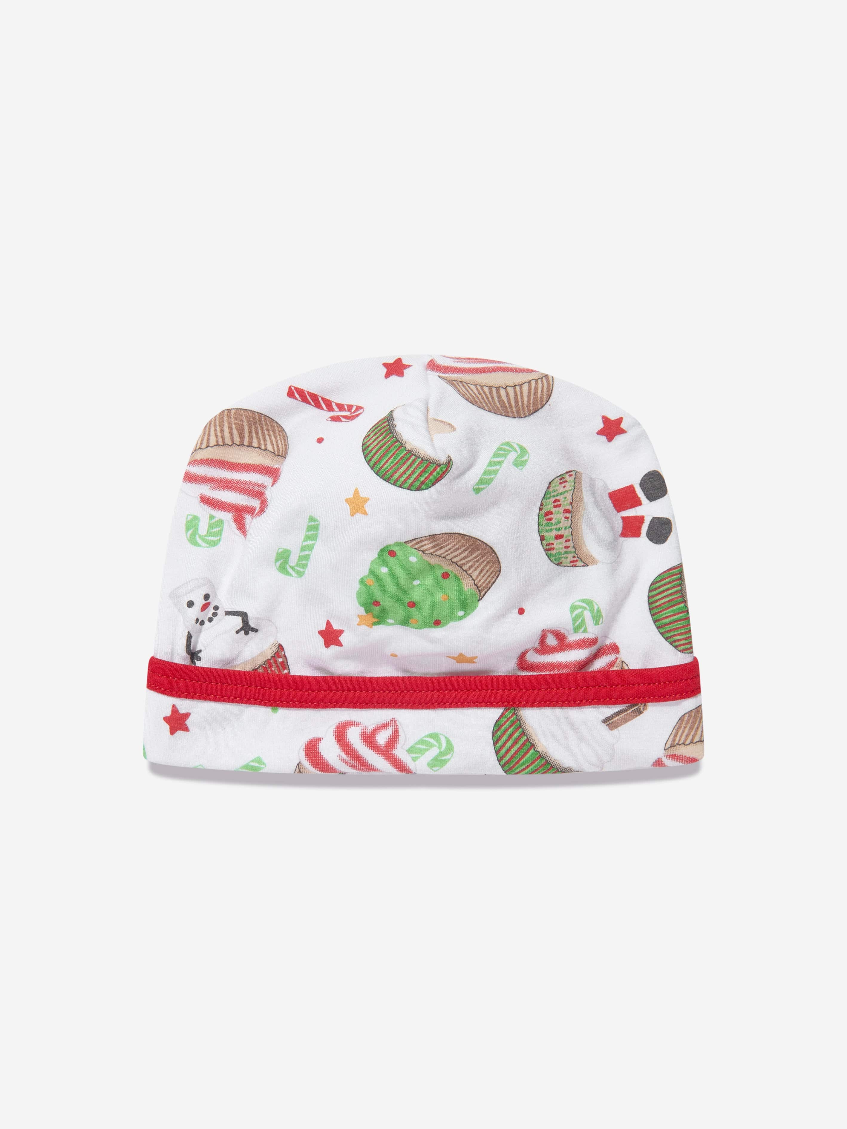 Magnolia Baby Baby Festive Cupcakes Hat in White Original Online