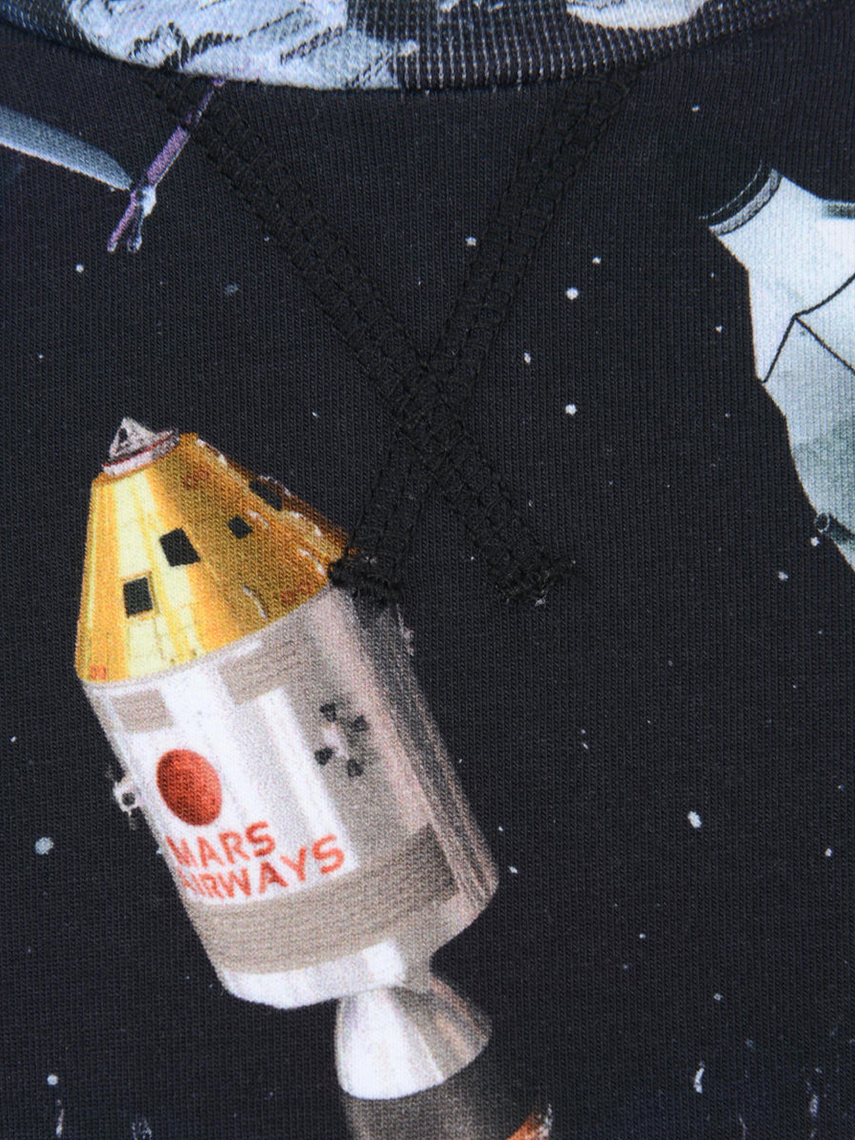 Molo Baby Boys Space Print Sweater Fast Delivery For Sale