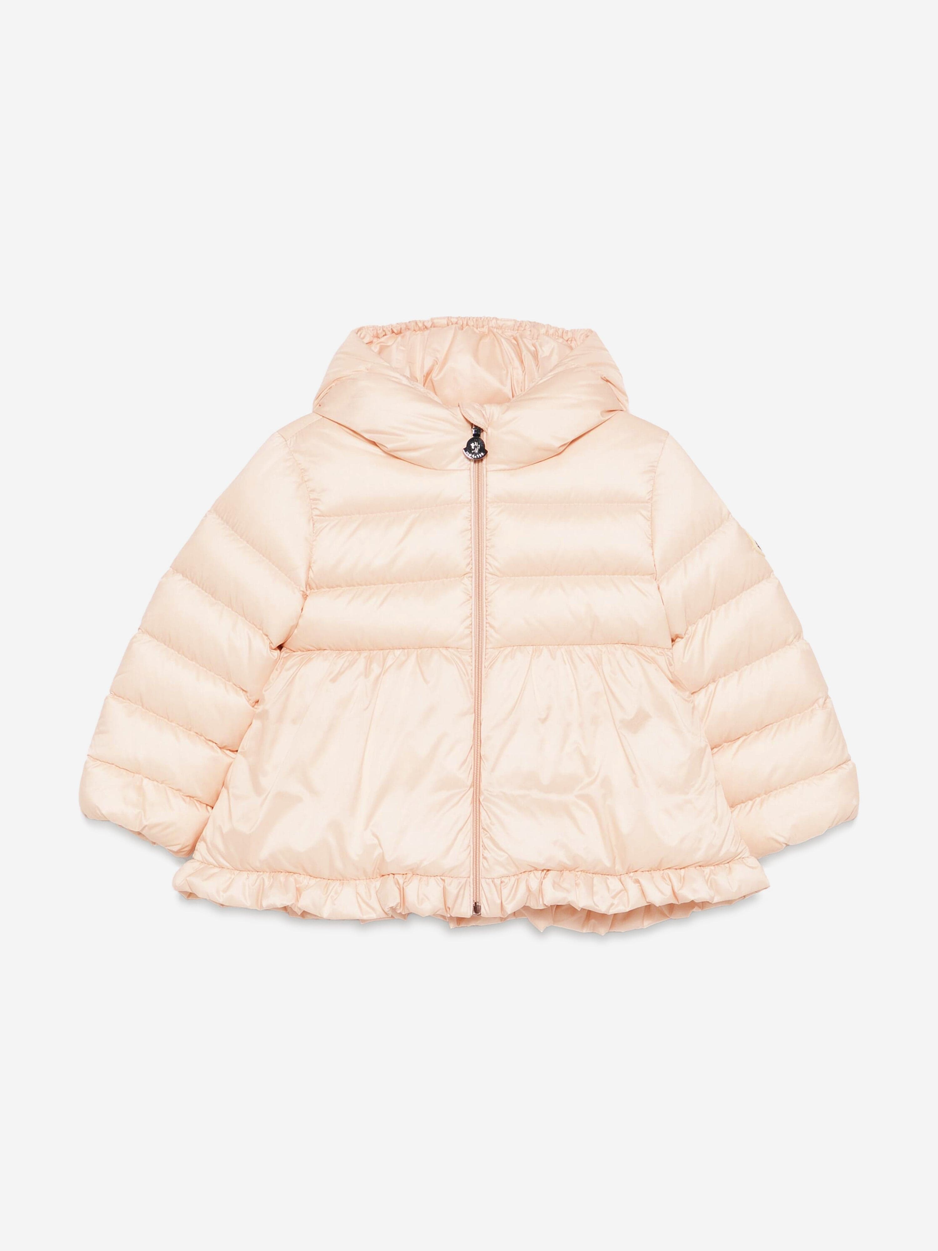 Moncler Enfant Baby Girls Down Padded Odile Jacket in Pink Sale Exclusive