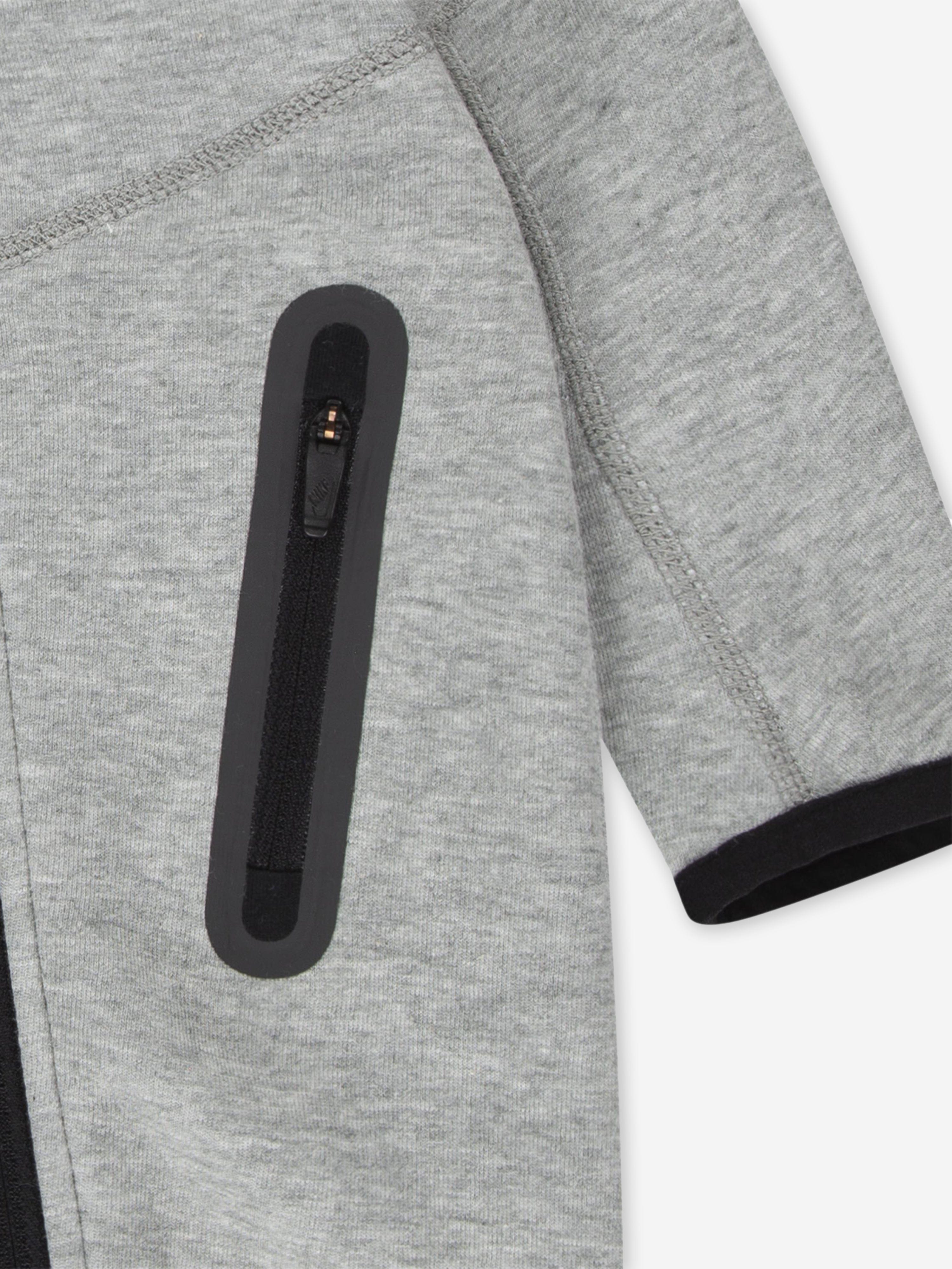 Nike Baby Tech Fleece Hooded Coverall in Grey Grey Outlet Store Online
