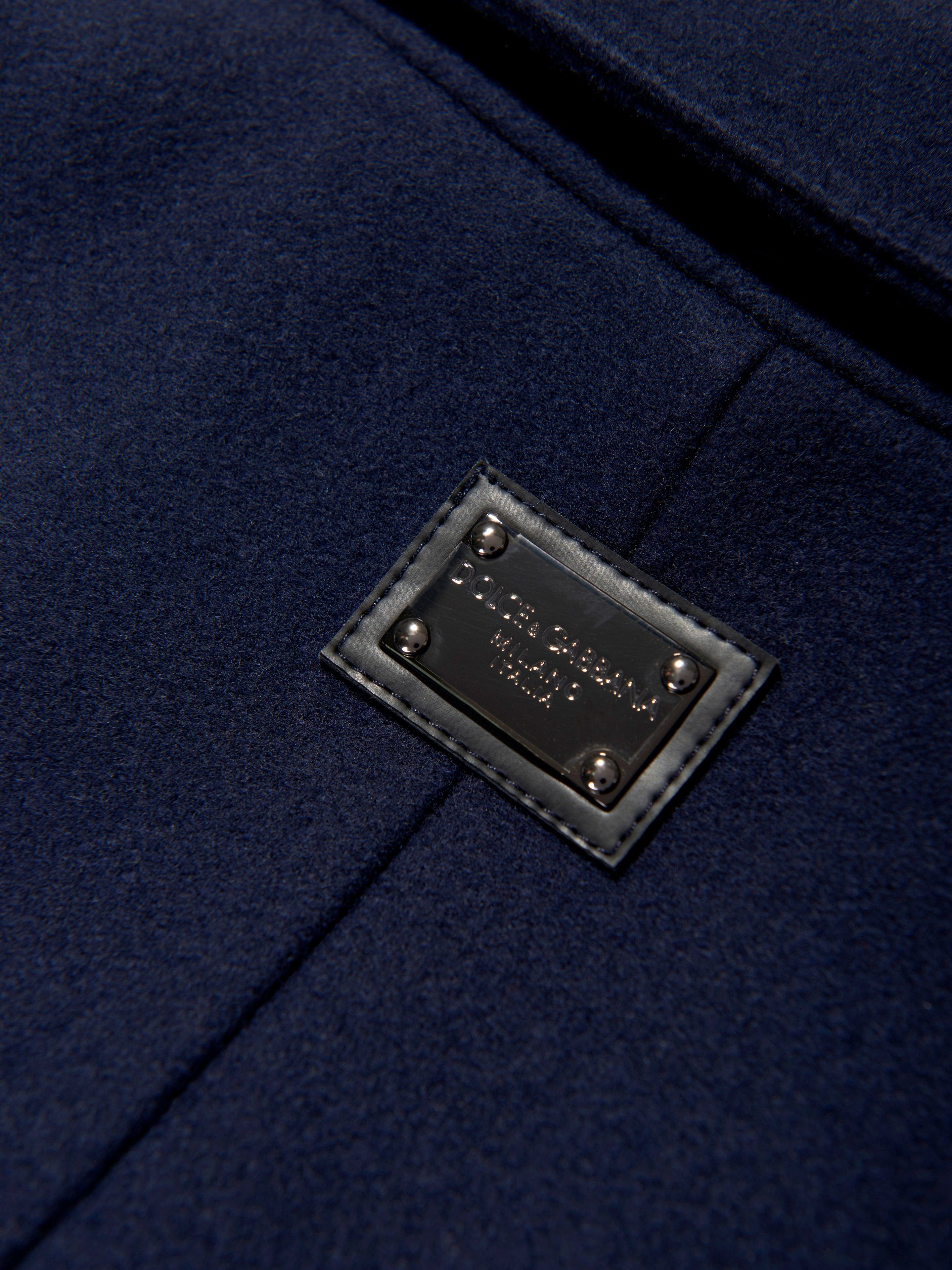 Dolce & Gabbana Boys Pea Coat in Navy Tumblr