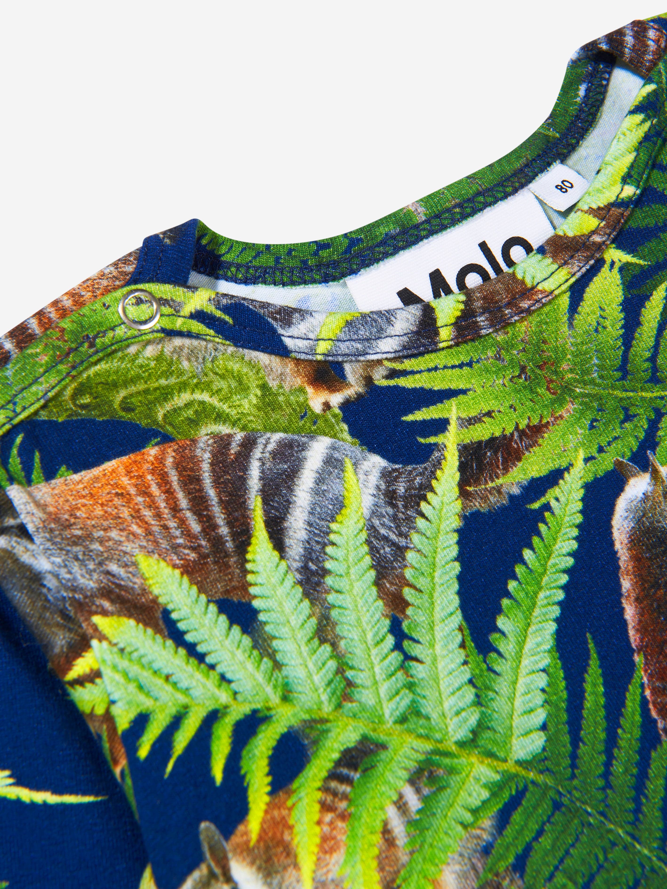 Molo Baby Boys Organic Cotton Long Sleeve Squirrel T-Shirt Outlet Manchester