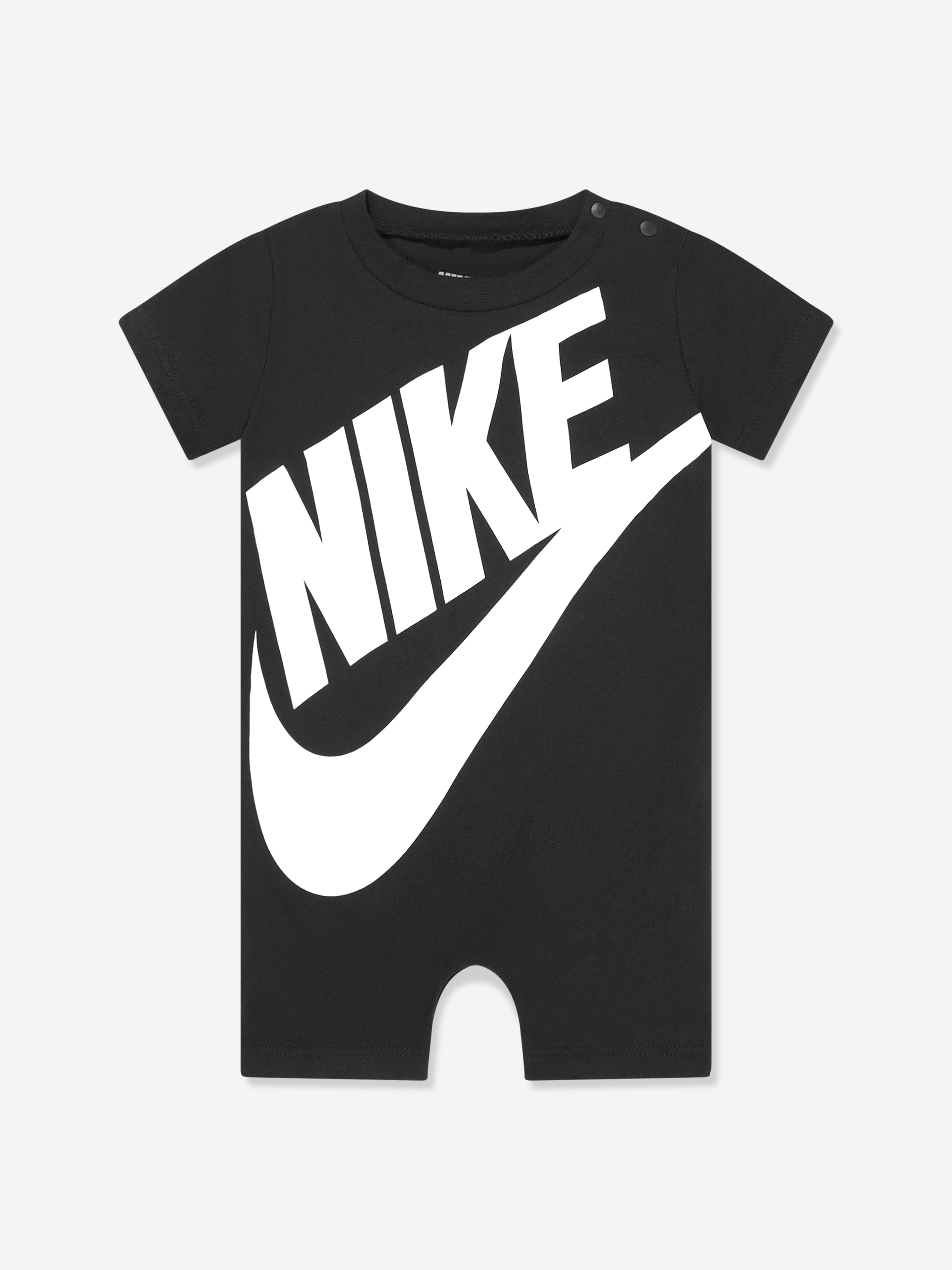 Baby Boys Futura Romper in Black Visit For Sale