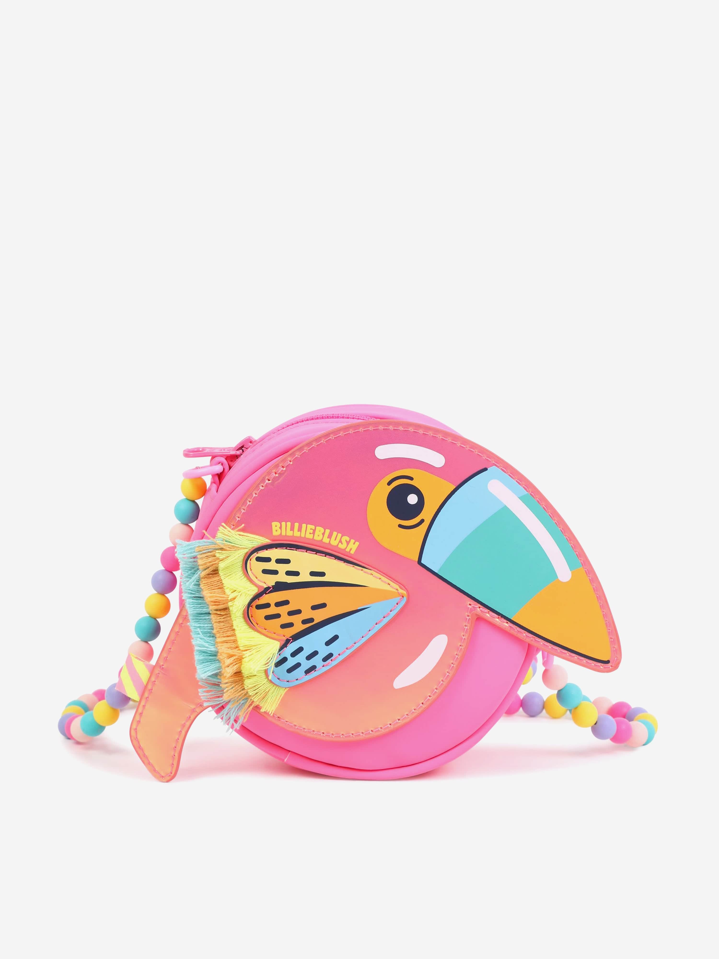 Girls Bird Crossbody Bag in Pink (15cm) Free Shipping Pices