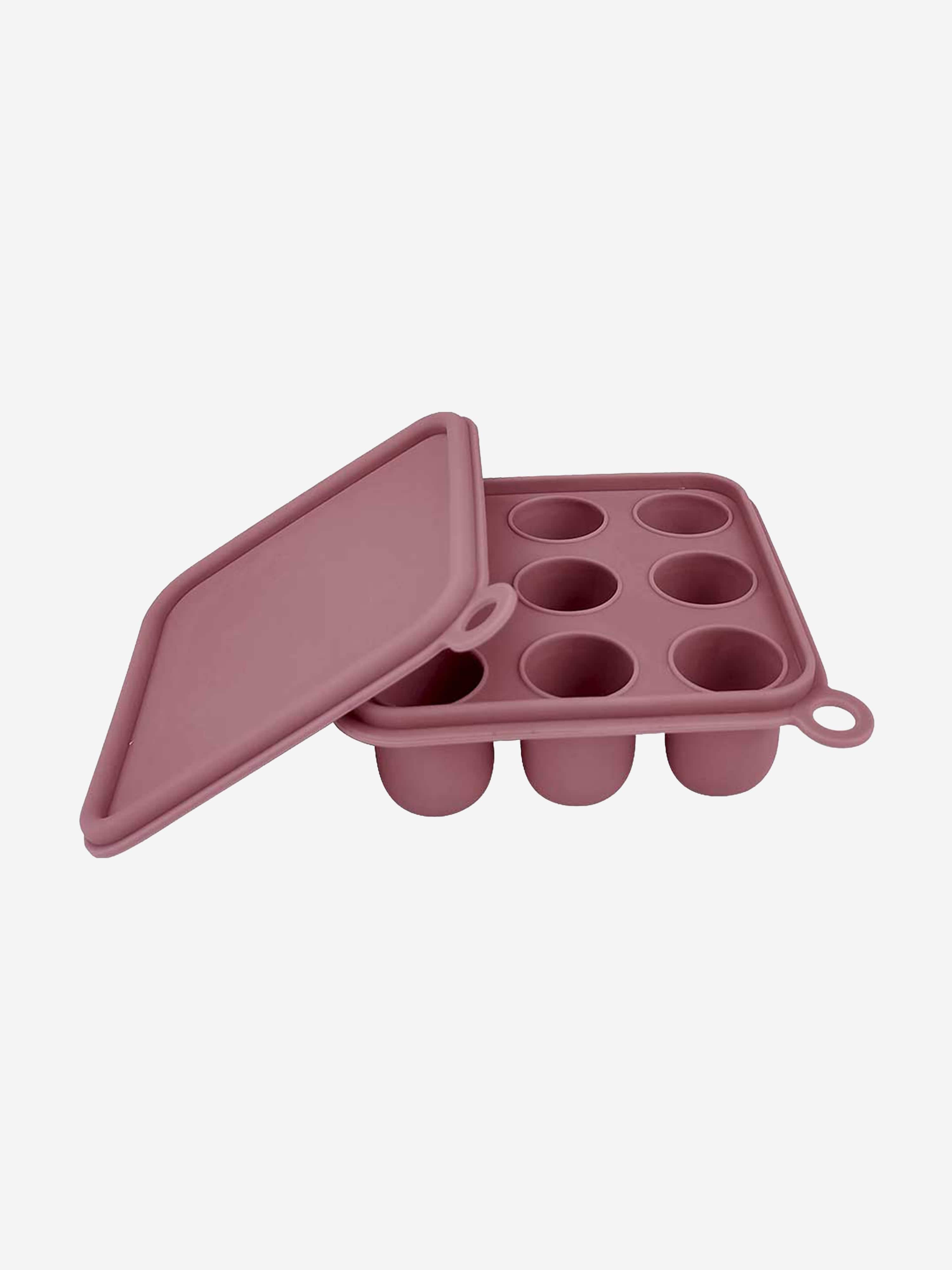 Bloom Bambini Silicone Baby Freezer Cube Trays with Cover in Pink Clearance Official Site