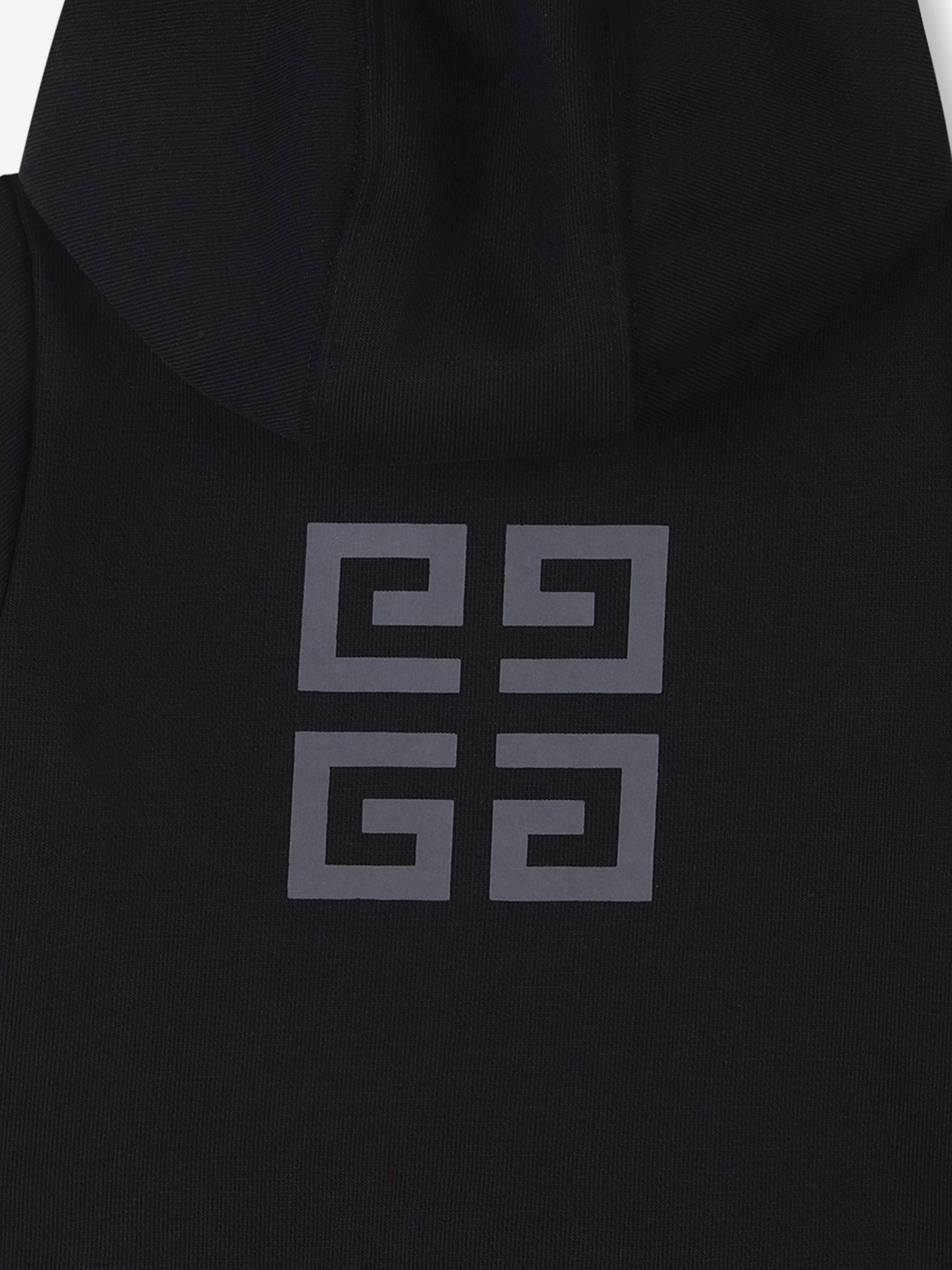 Baby Boys 4G Logo Zip Up Top in Black Amazing Pice