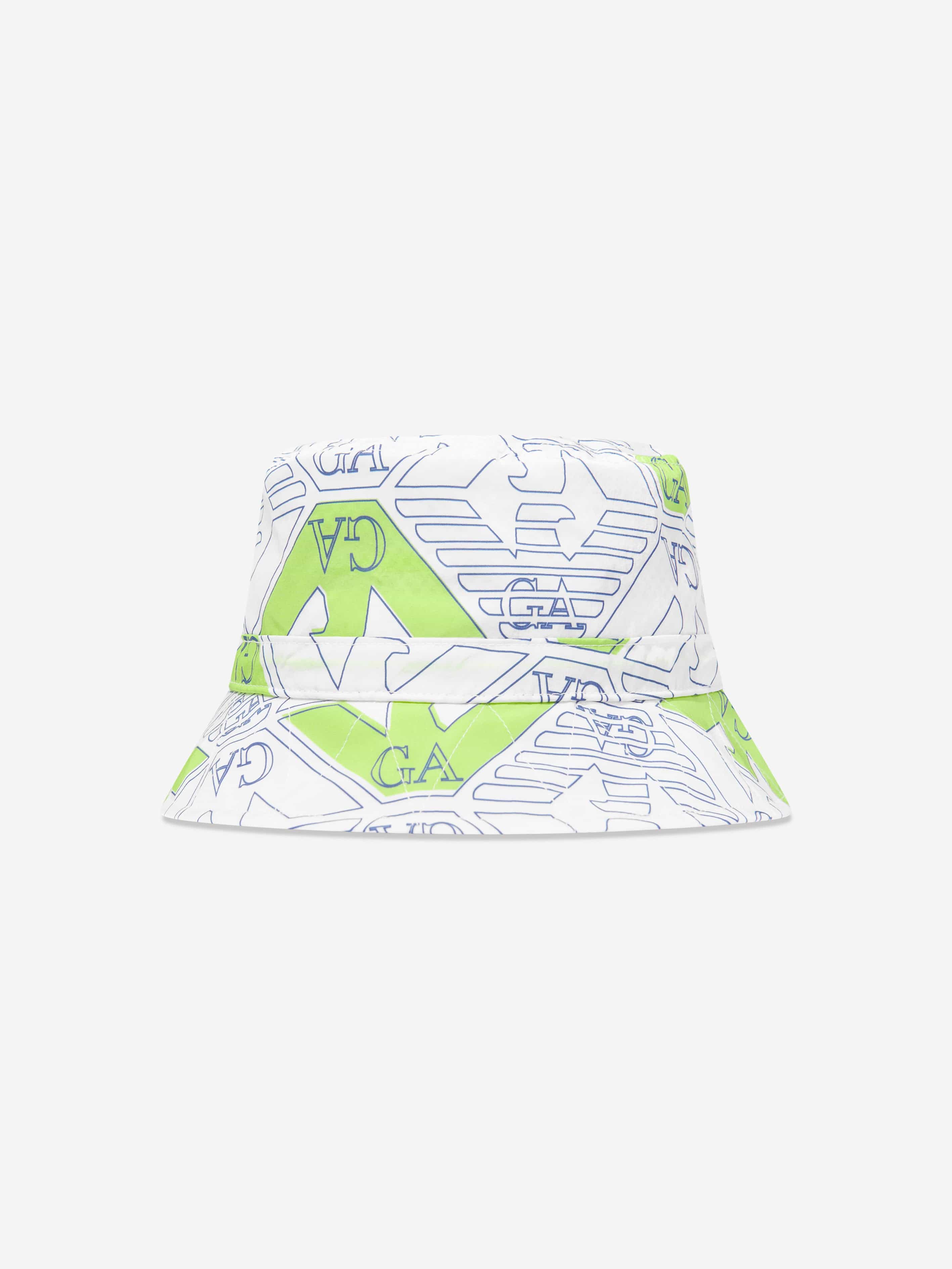 Emporio Armani Boys Logo Bucket Hat in Multicolour Very Cheap Cheap Online