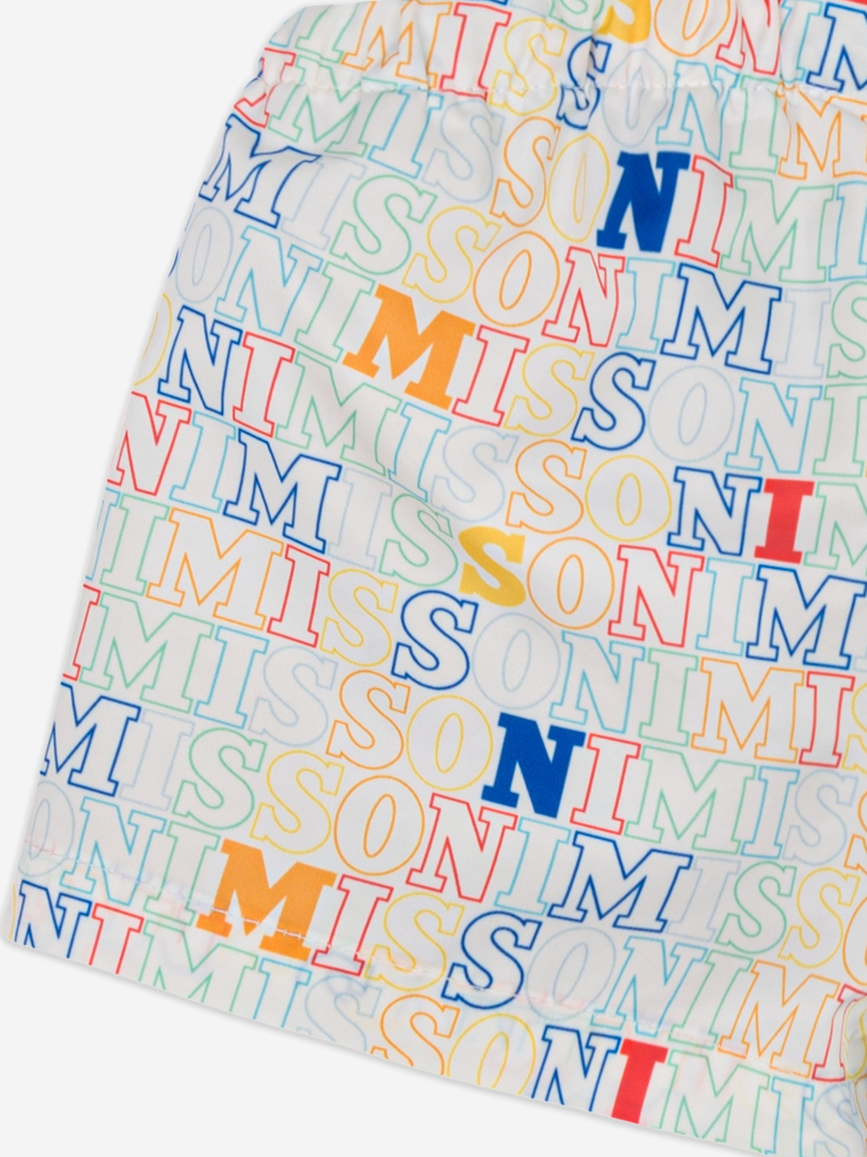 Baby Boys Logo Swim Shorts in Multicolour Outlet Low Pice