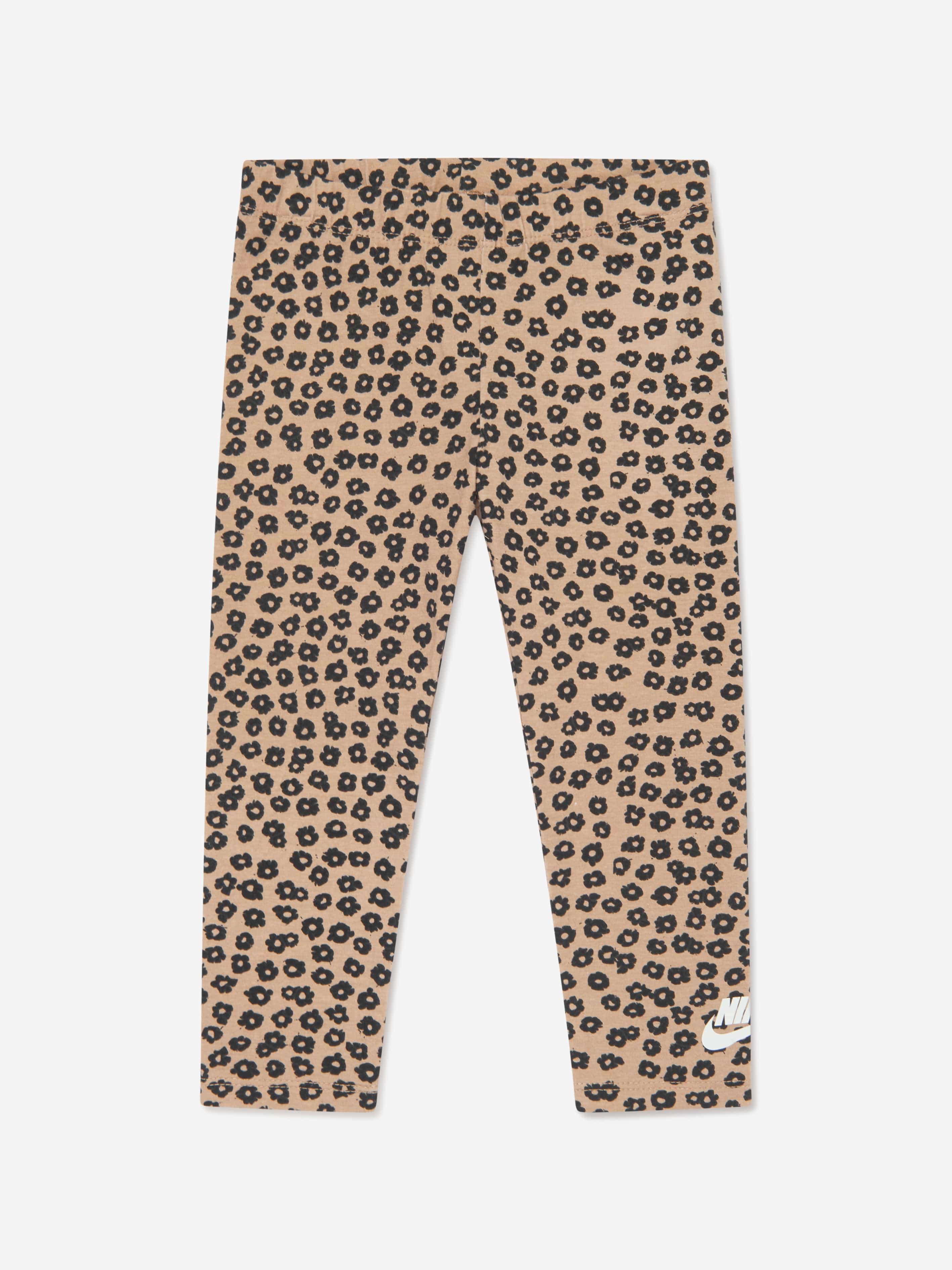 Nike Girls Floral Leggings Set in Beige Cheap Amazon