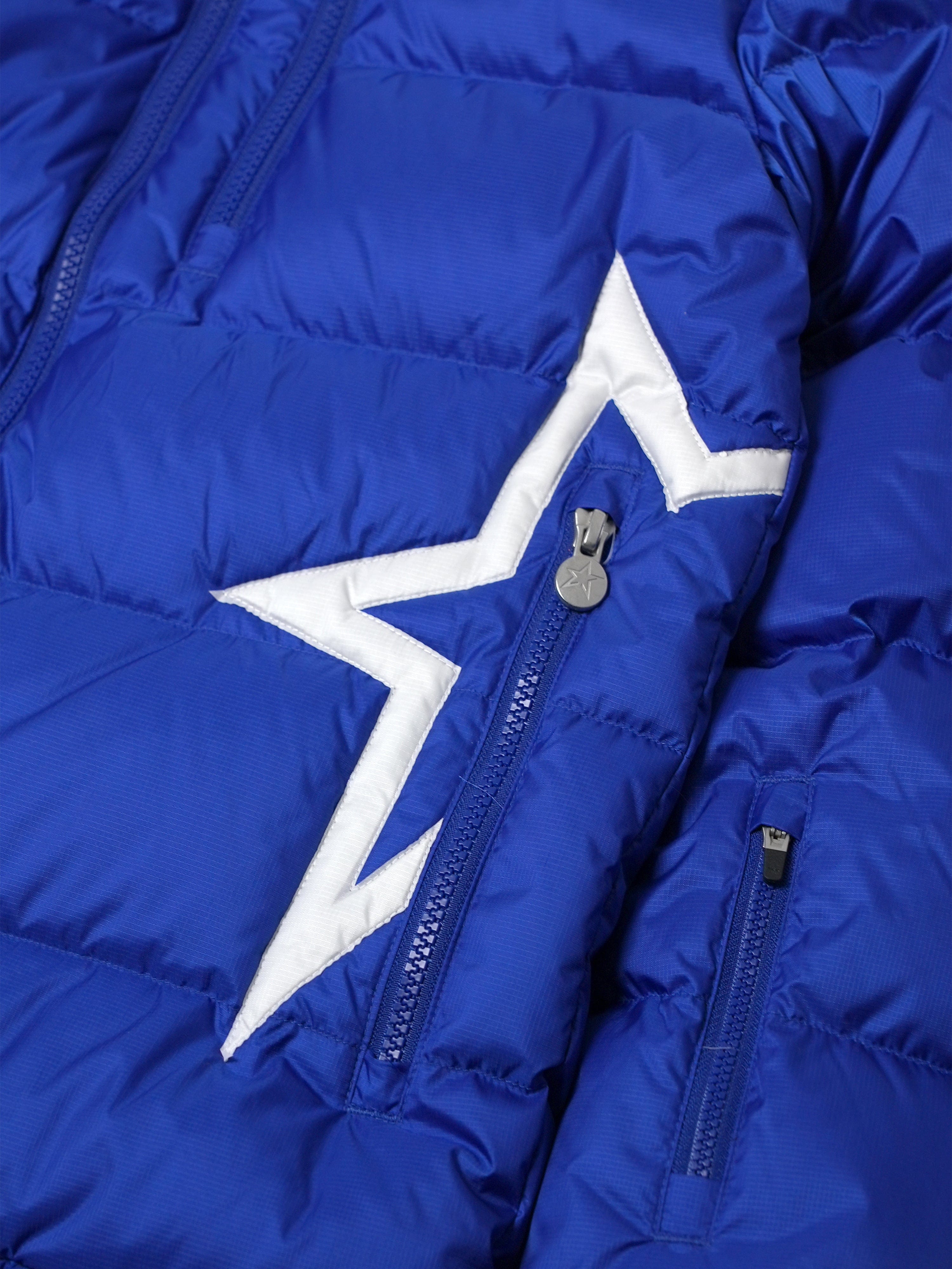 Perfect Moment Kids Super Mojo Down Puffer Jacket in Blue View Cheap Online