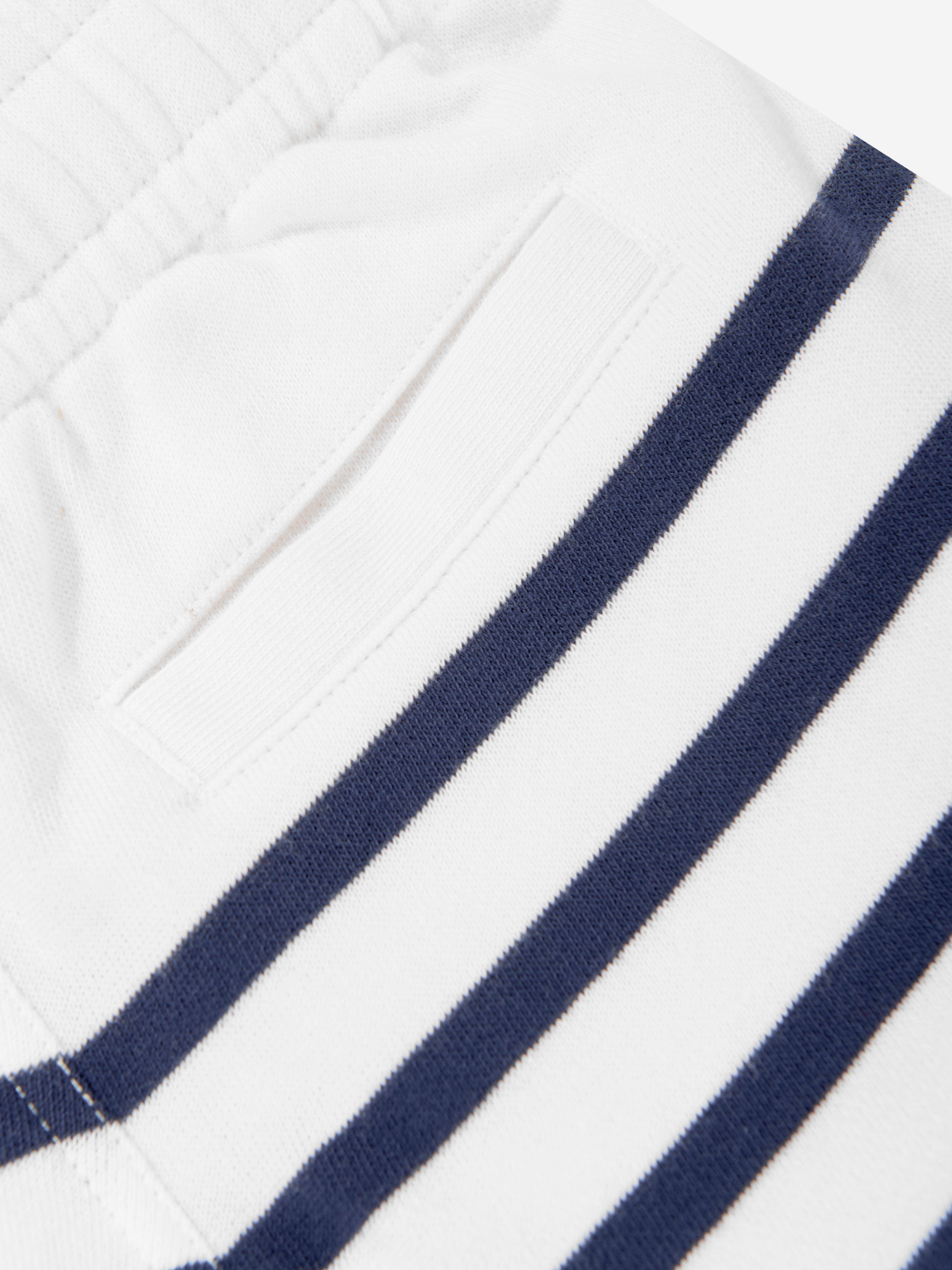 Ralph Lauren Boys Striped Shorts in White Sale Wiki