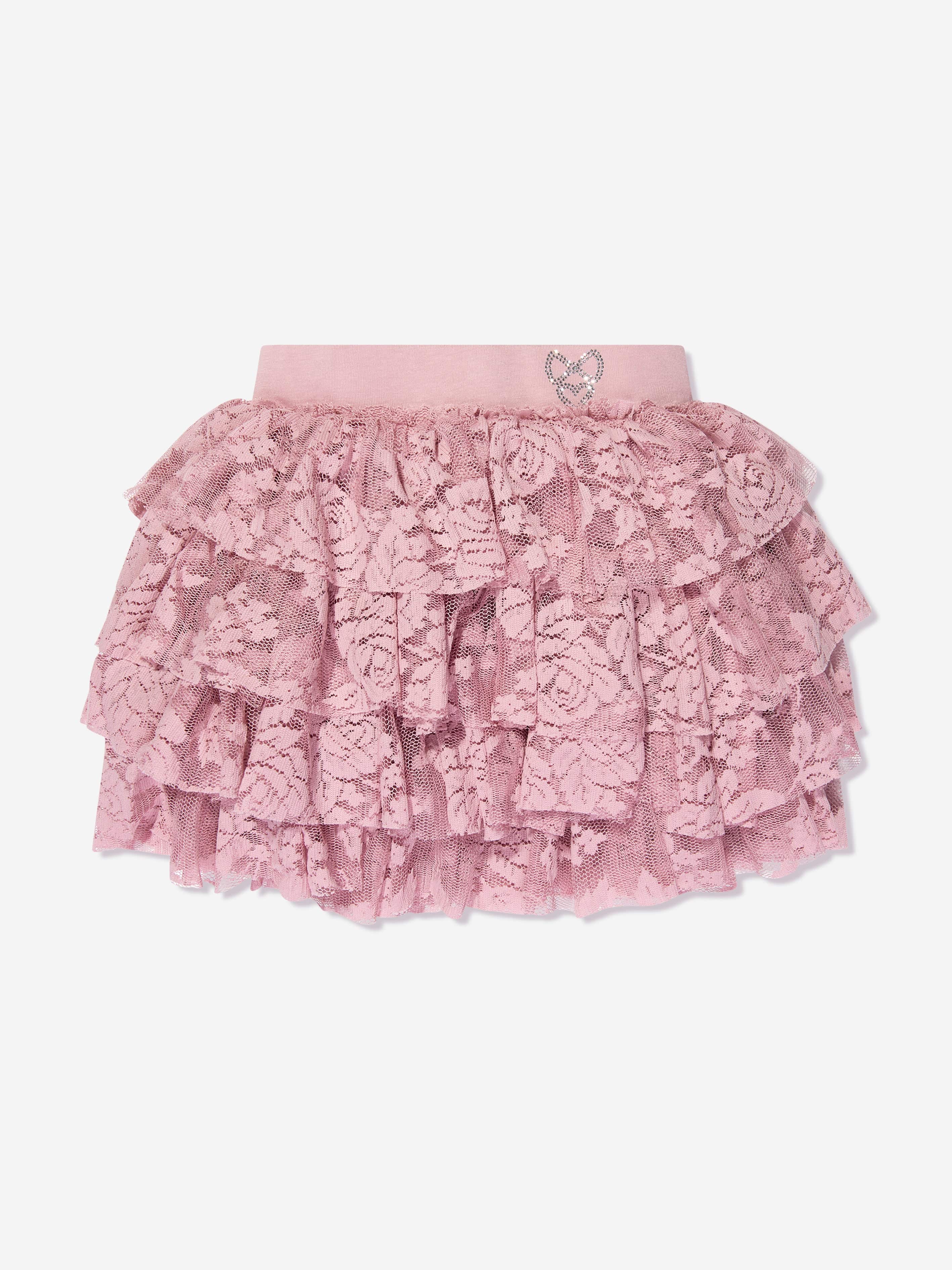 Angels Face Girls Abbie Lace Skirt in Pink Sale Deals